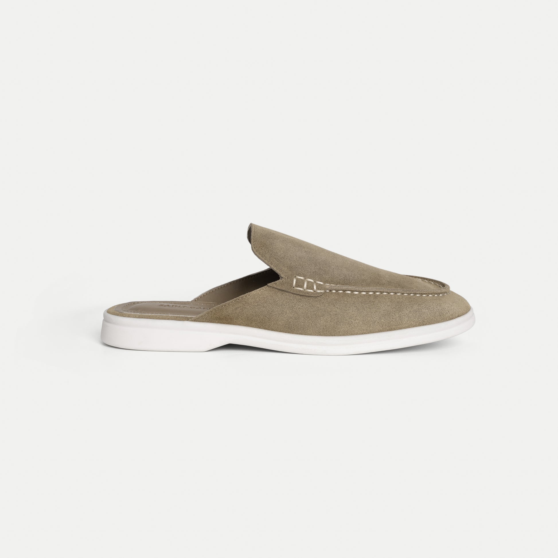 Suede Mule Loafer