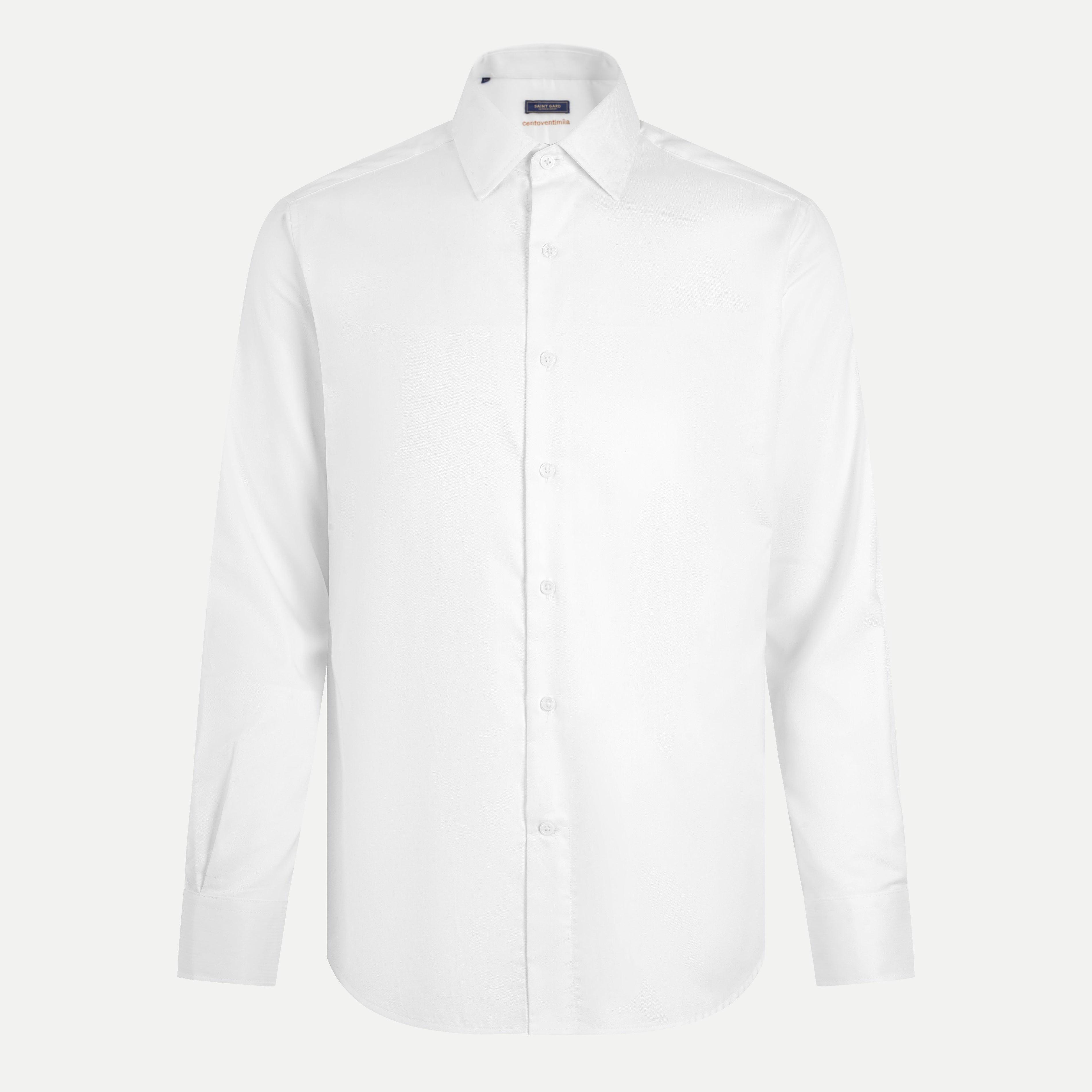 Modern Spread-Collar Poplin Shirt