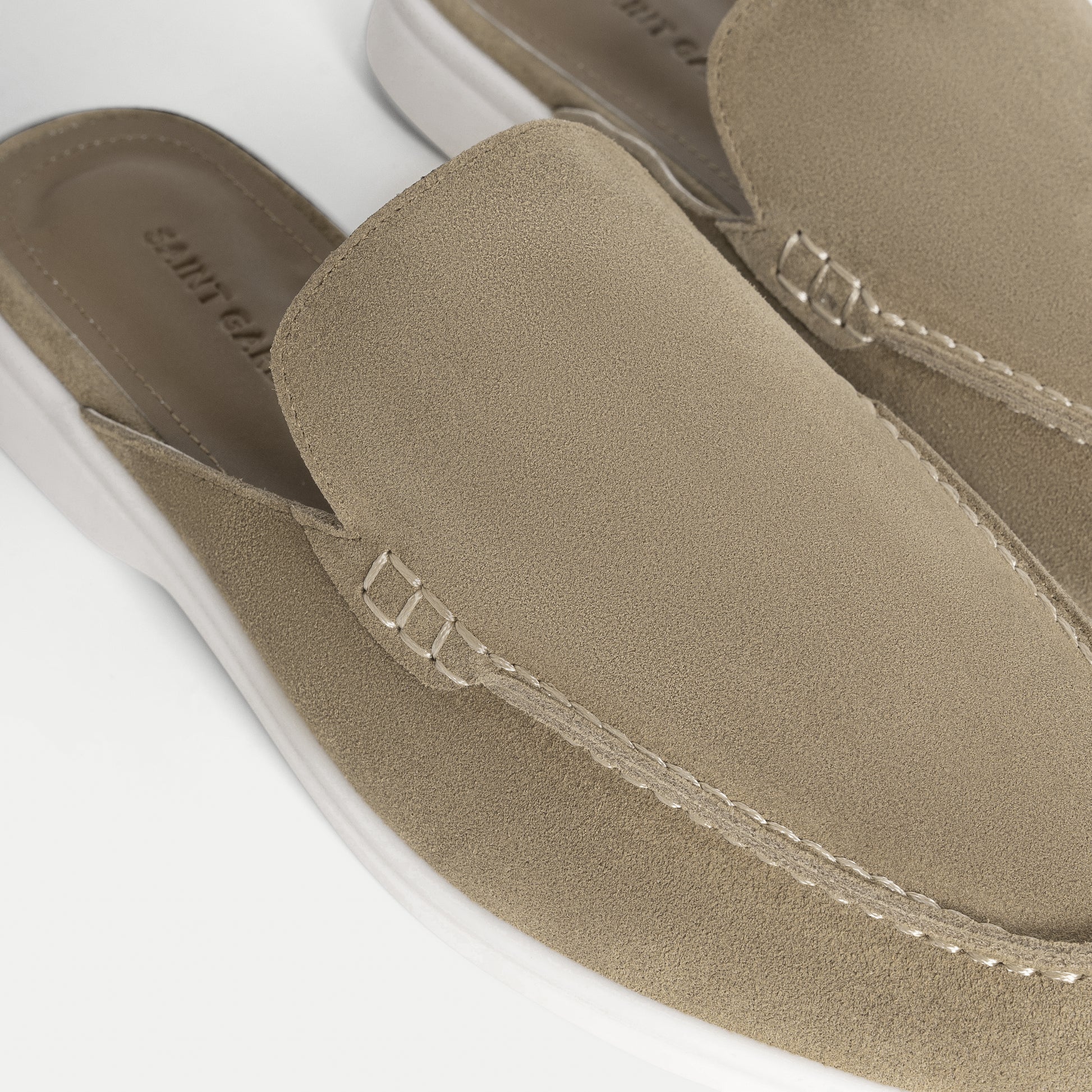 Suede Mule Loafer