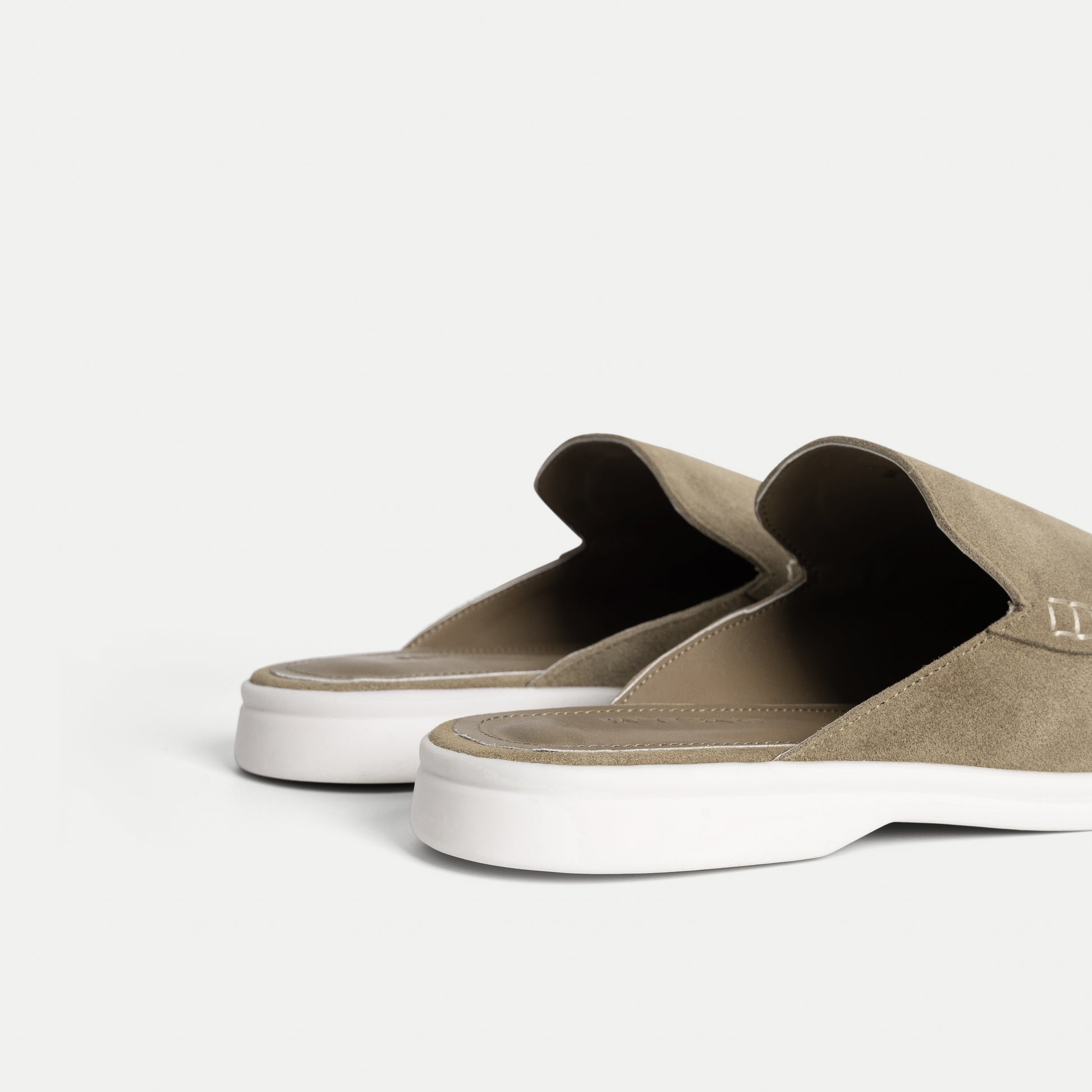 Suede Mule Loafer