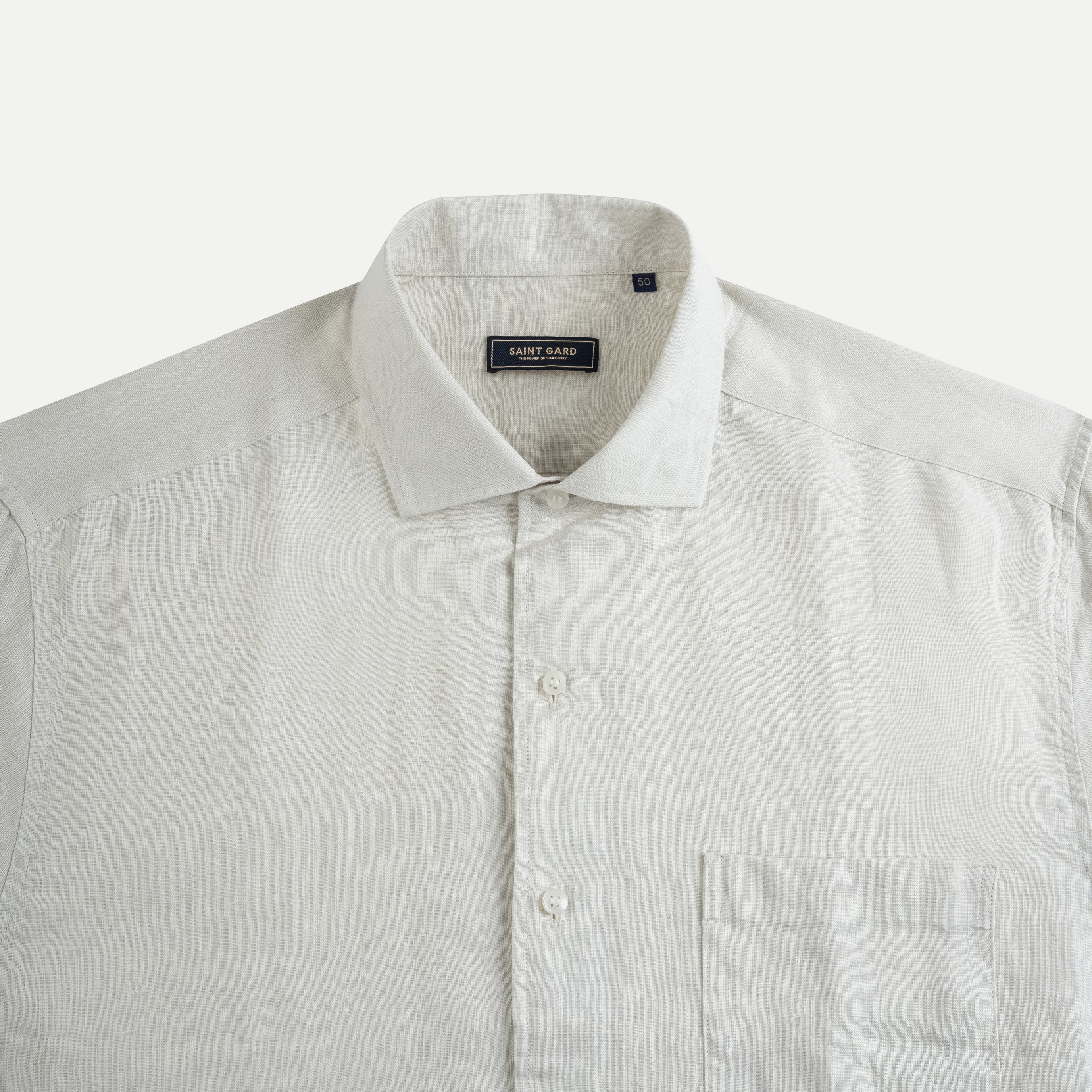 Long-Sleeve Premium Linen Shirt