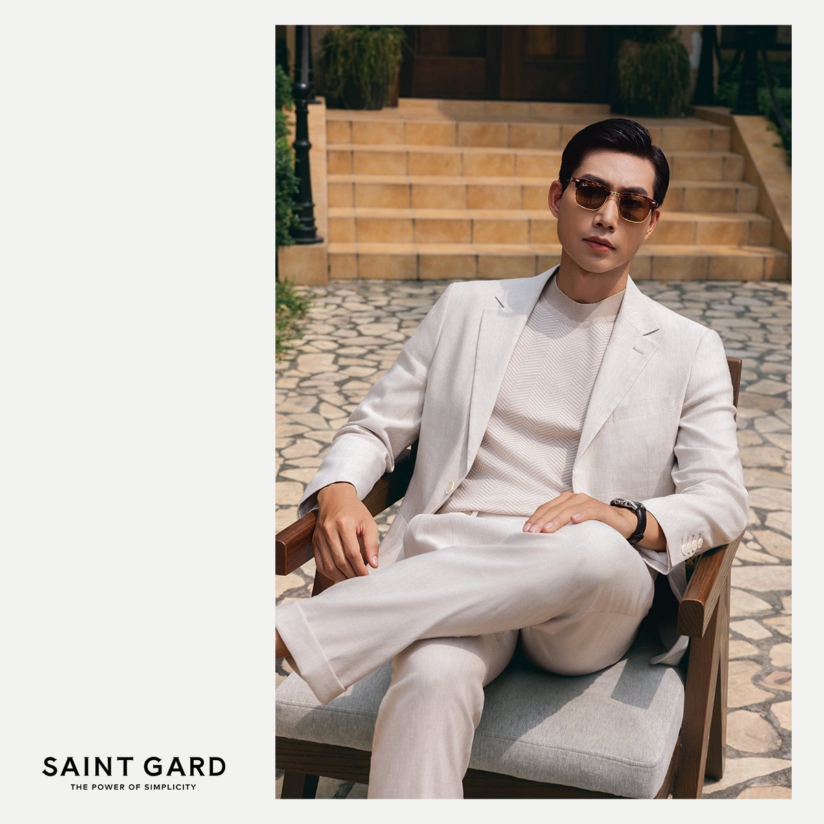 Casual Virgin Linen Blazer