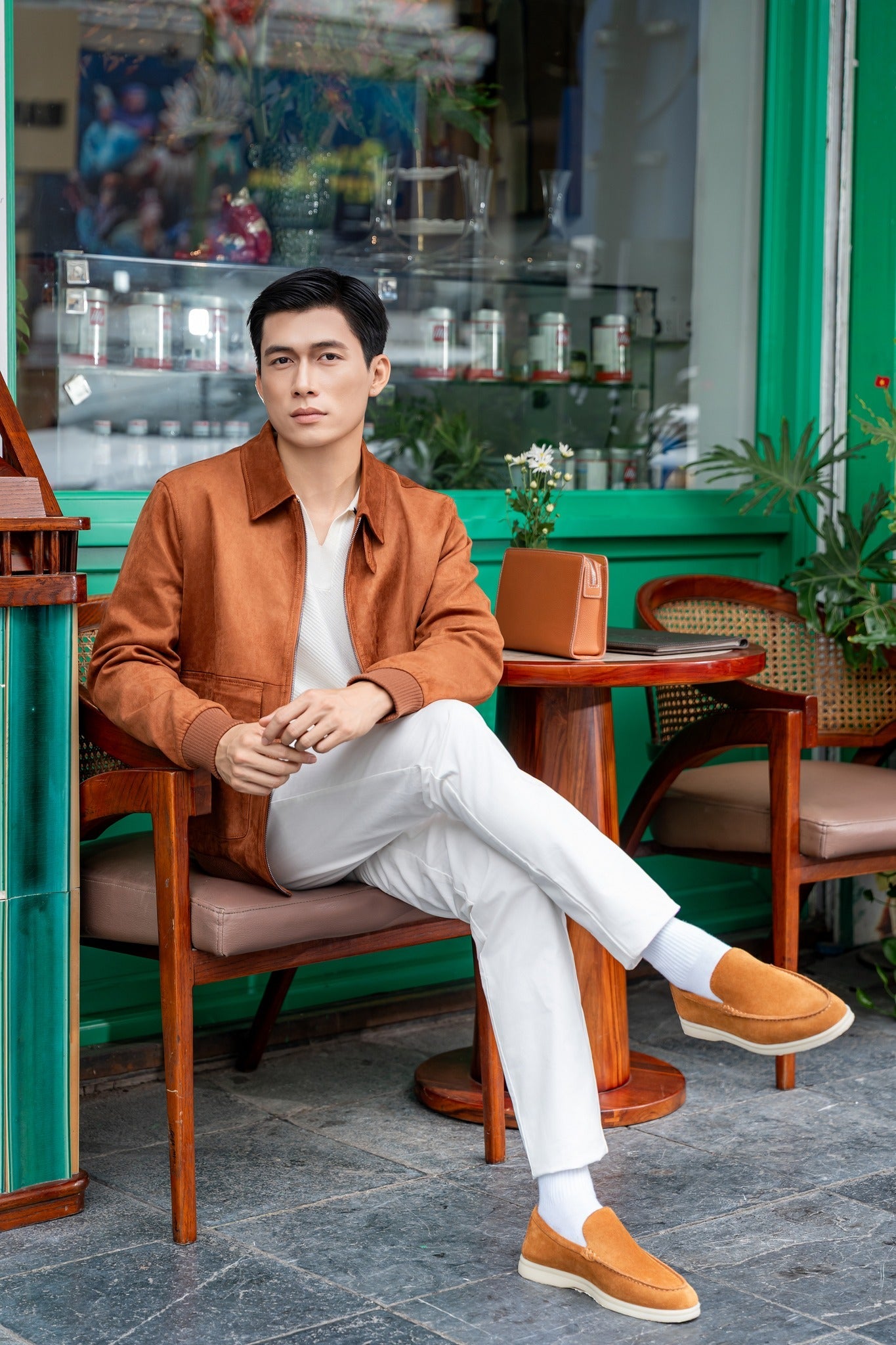 Suede Leather Loafer