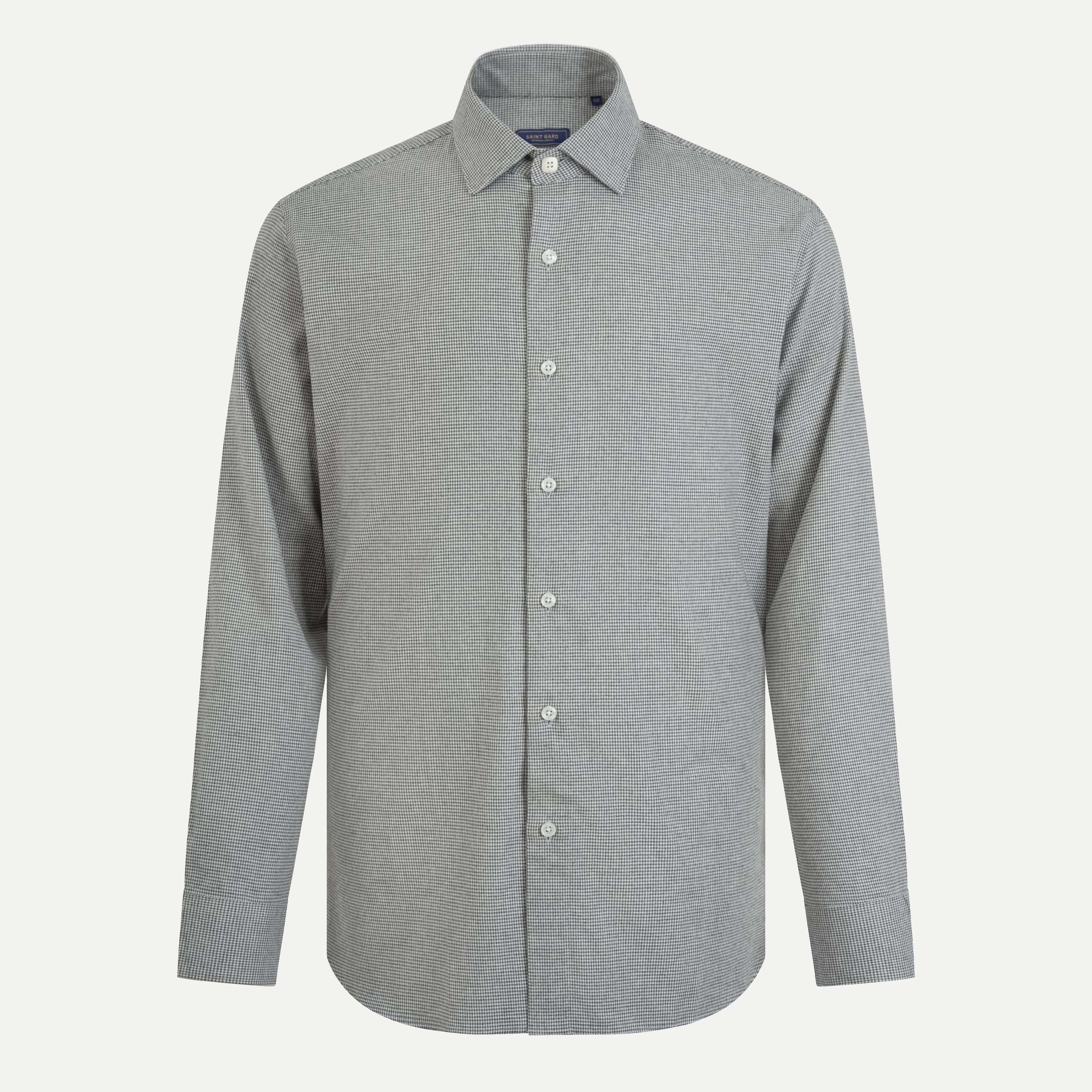 Long-Sleeve Flannel Shirt
