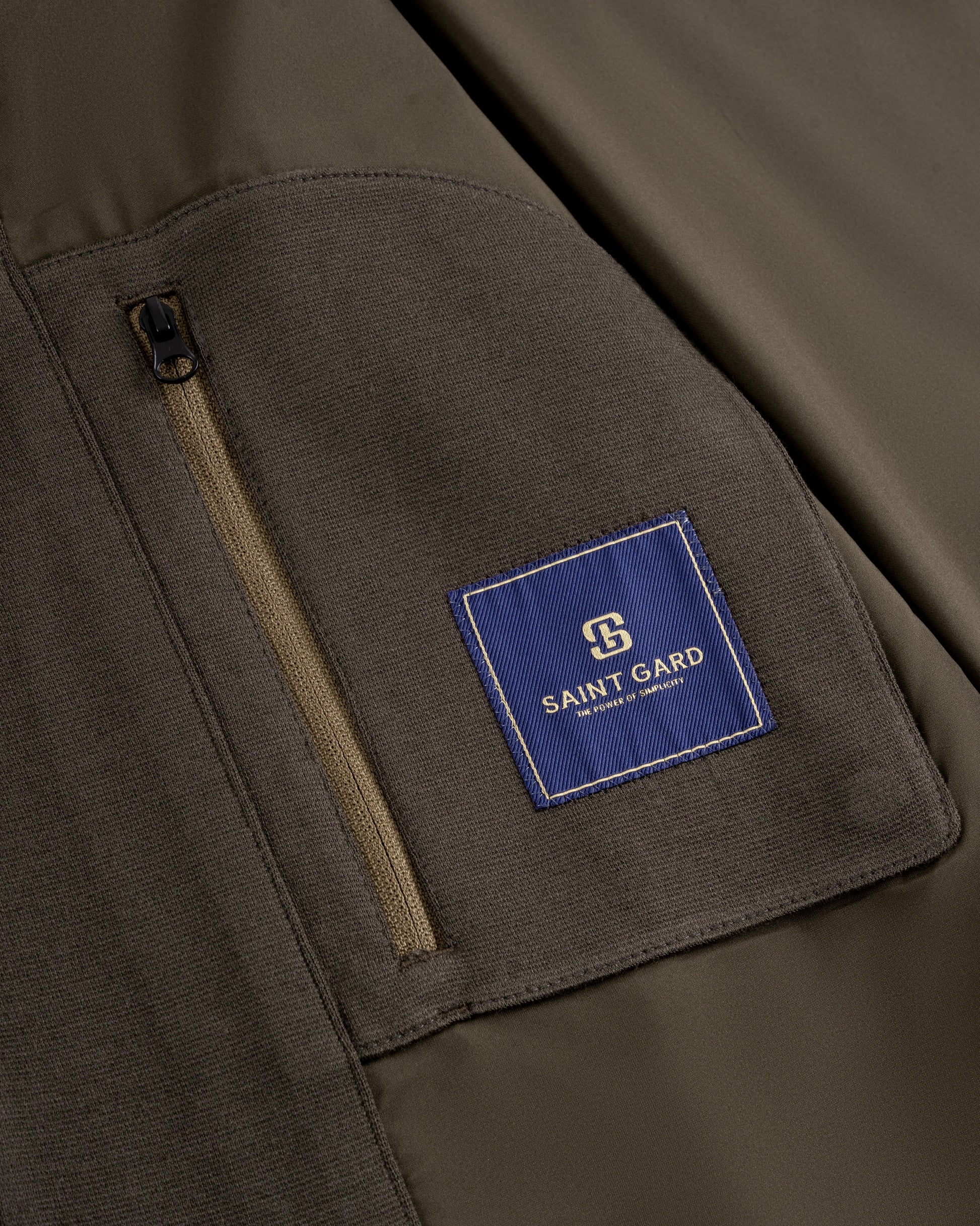 Cashmere-Cotton Zip Jacket