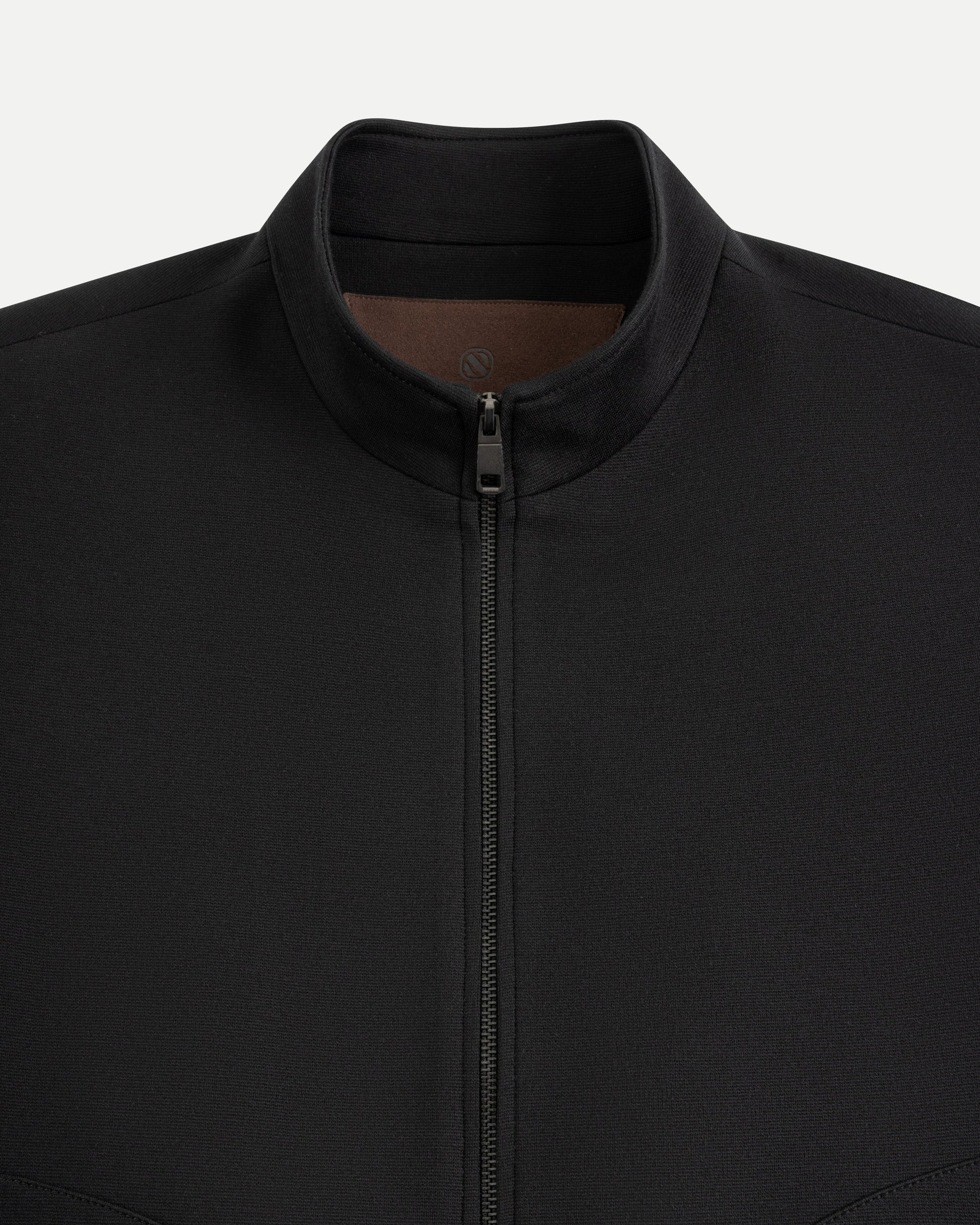 Cashmere-Cotton Zip Jacket