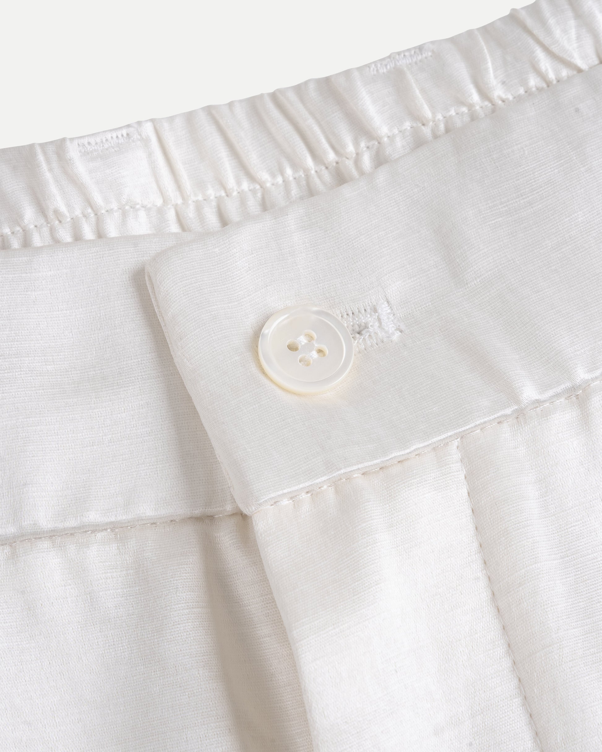 Silk Taffeta Refined Comfort Trousers