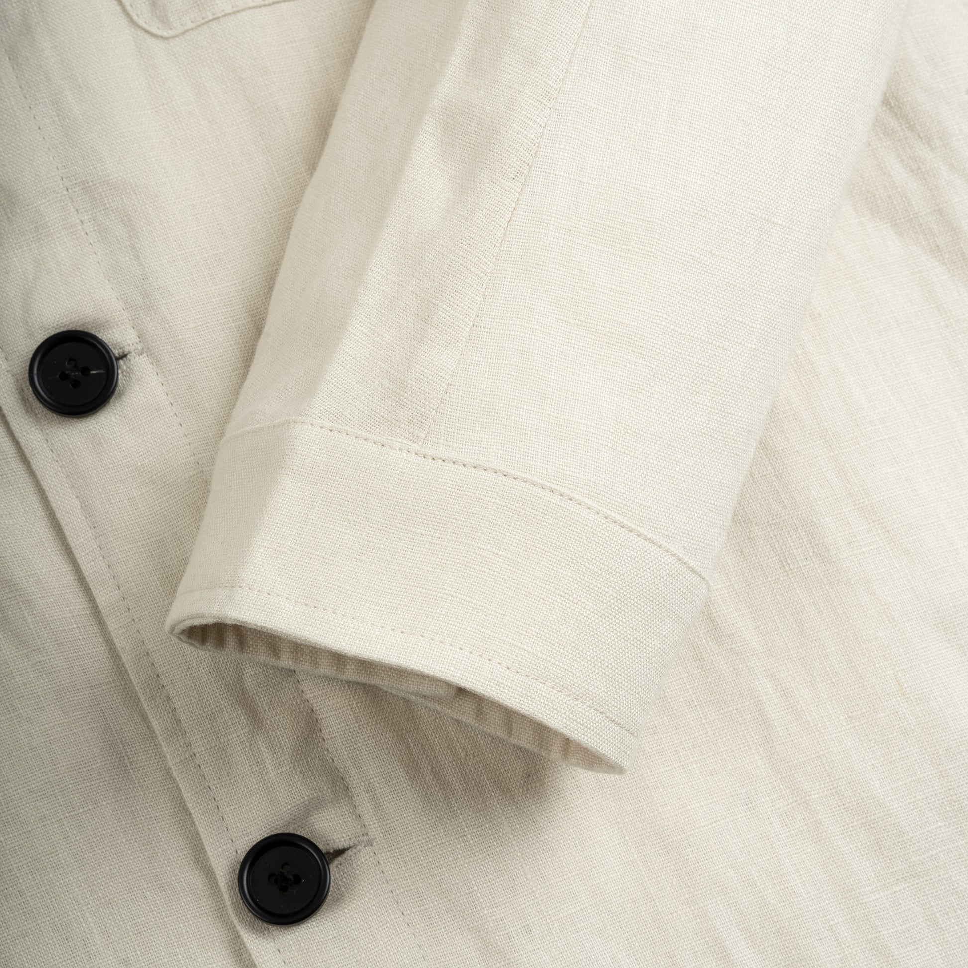 Premium Linen Shirt with Flap Pocket