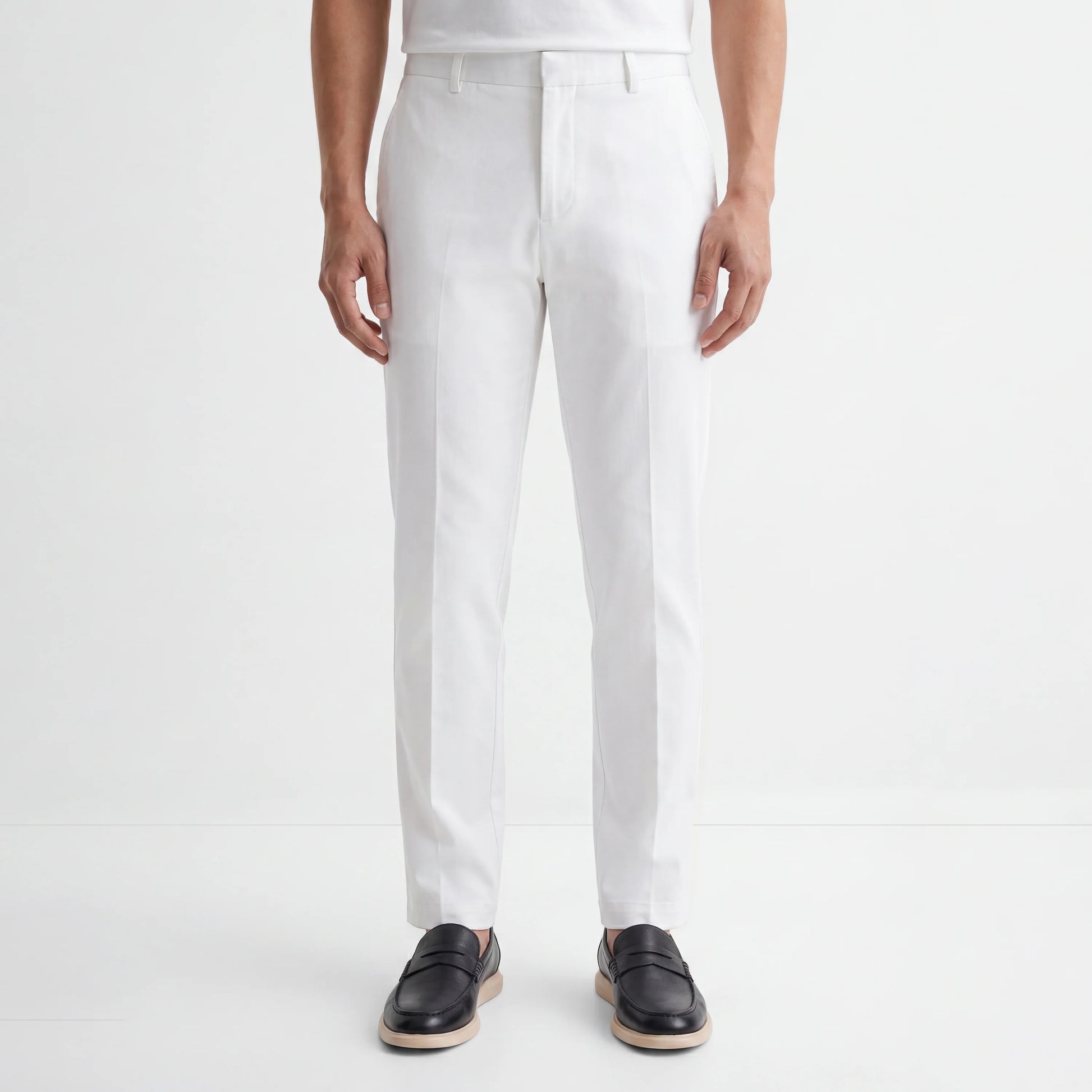 Premium Kaki Straight Fit Trousers