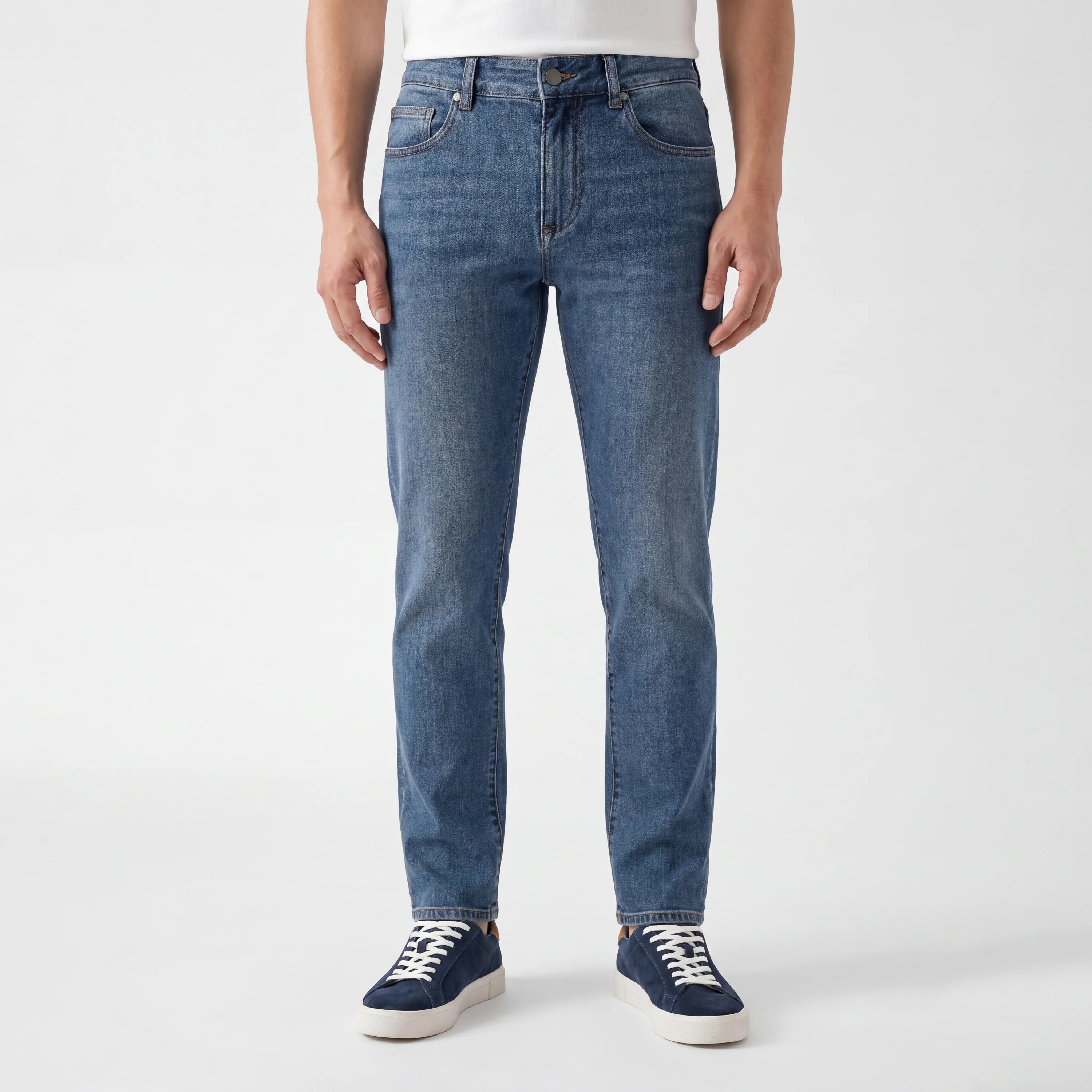 Premium Straight-Fit Jeans