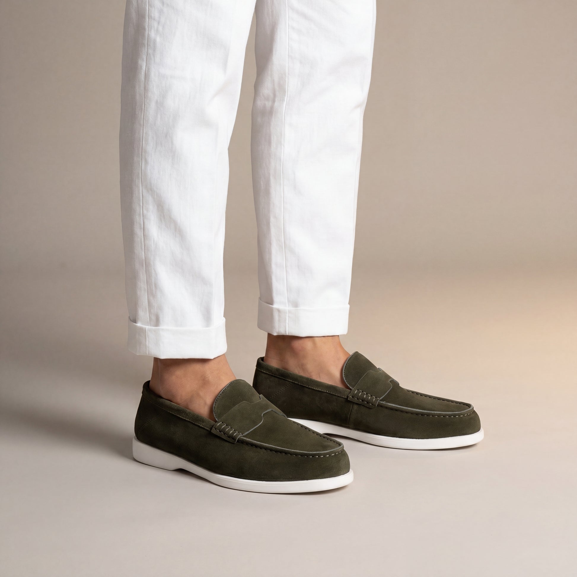 Premium Suede Penny Loafer