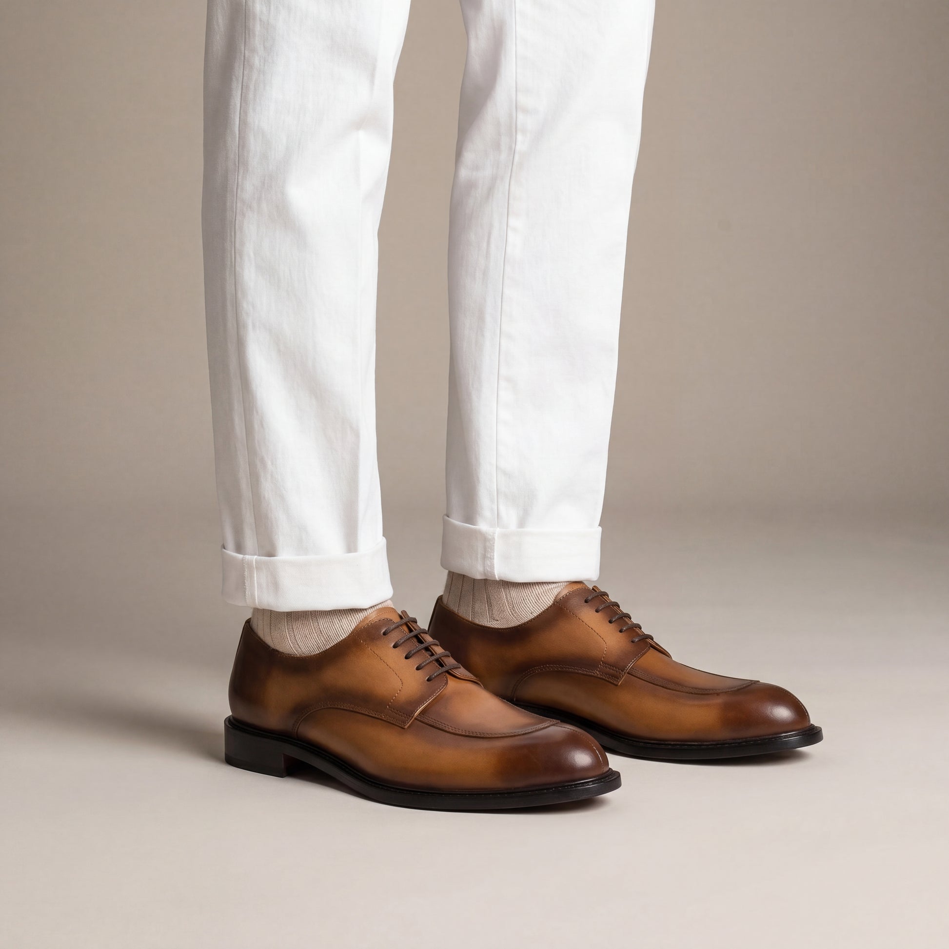Classic Leather Derby Shoes