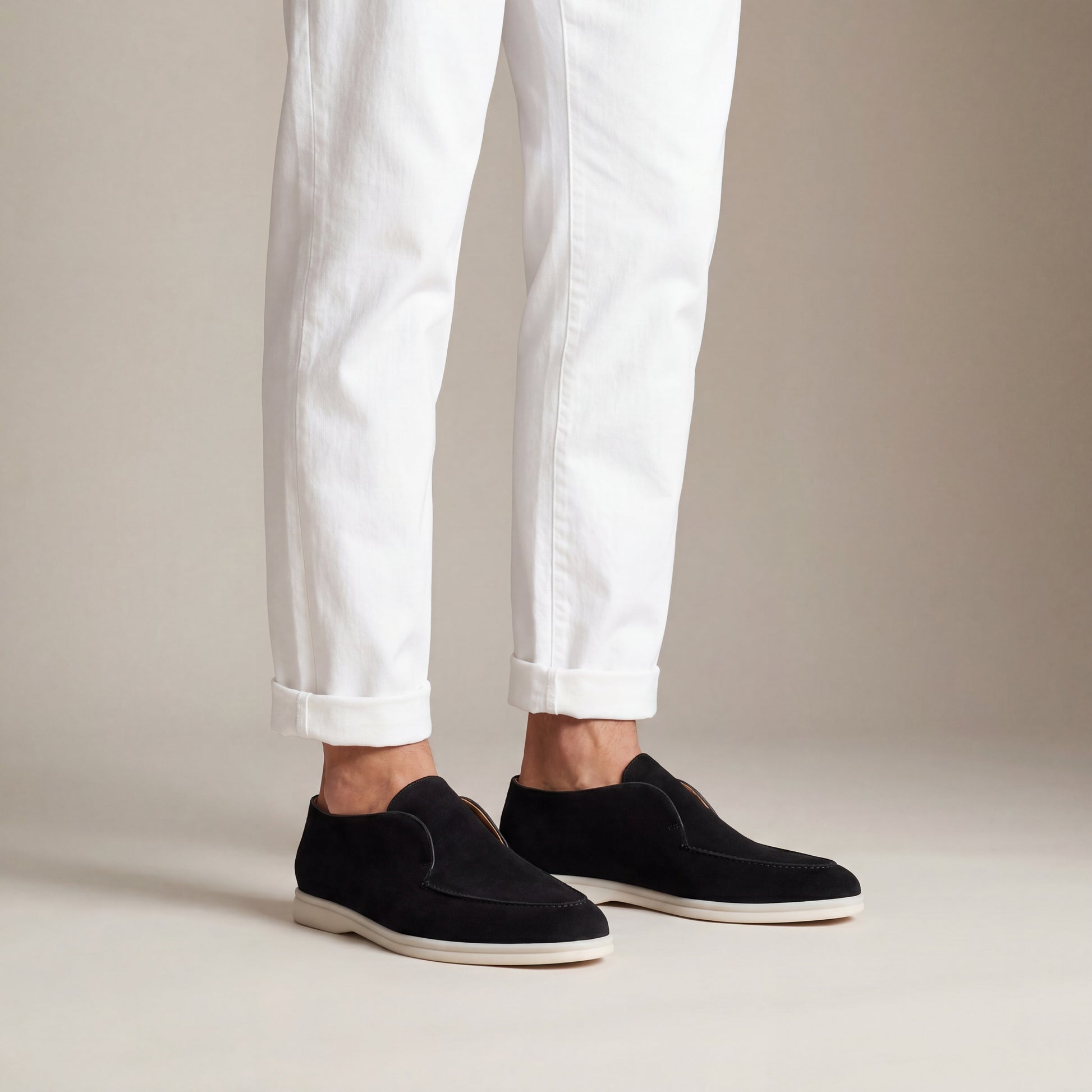 Mid-calf Suede Shoes