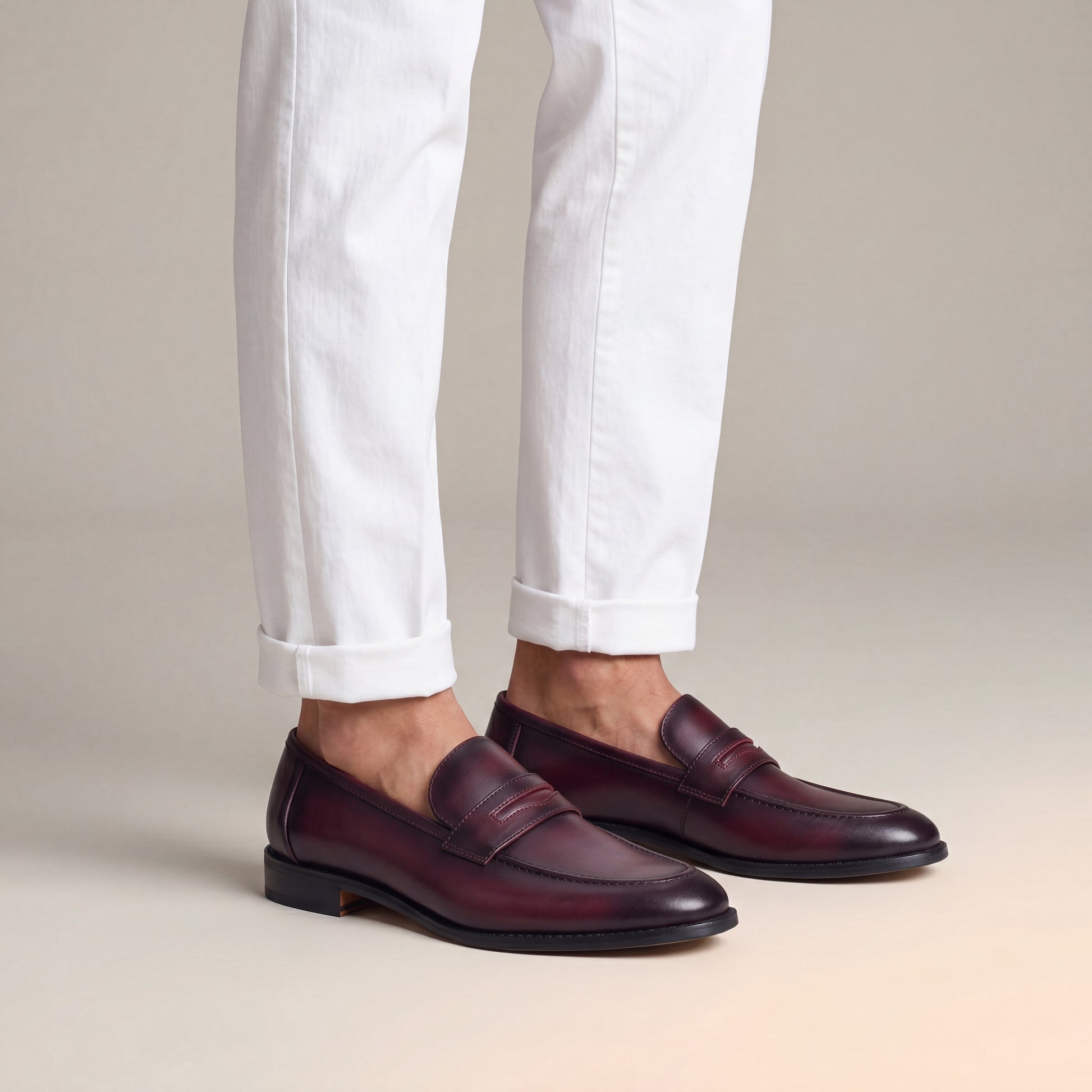Nappa Calfskin Penny Loafers