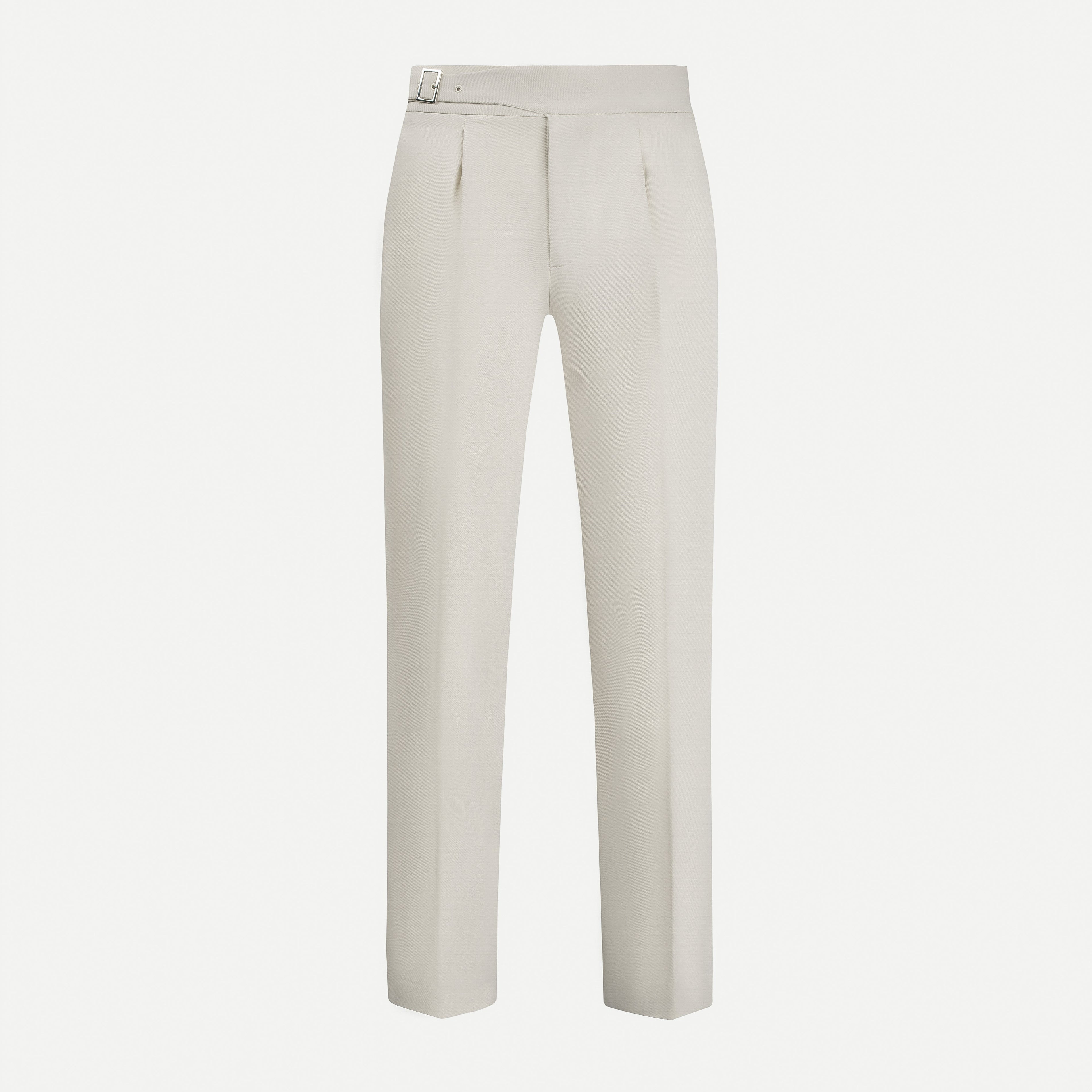 Regular Fit Belted Chinos
