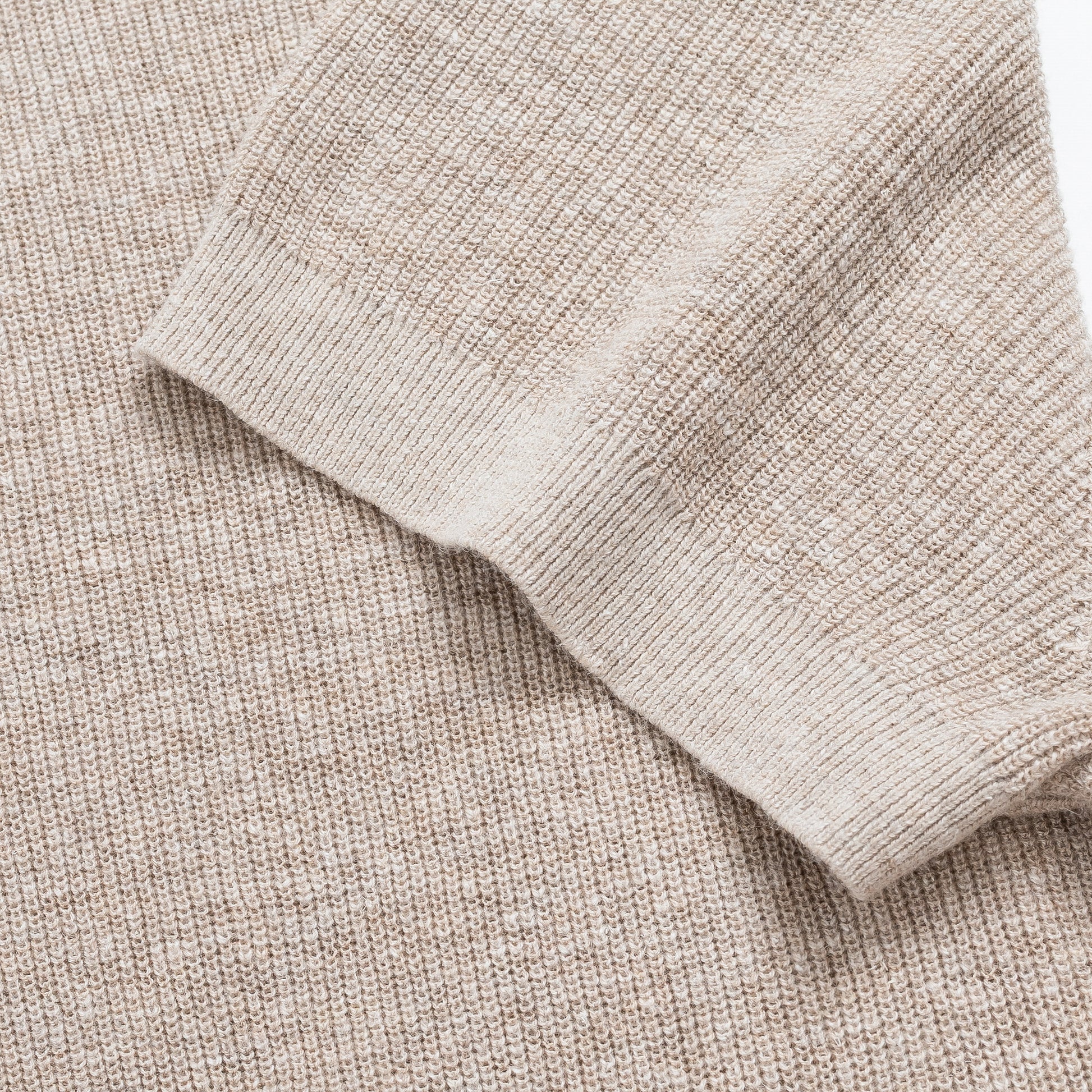 Rib Knit Polo Shirt