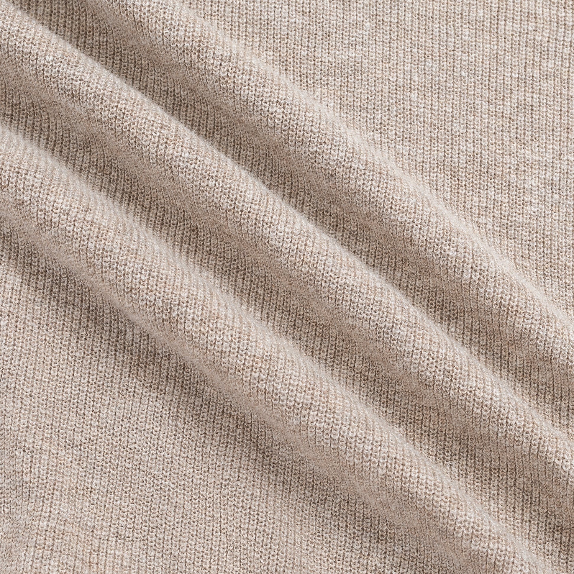 Rib Knit Polo Shirt