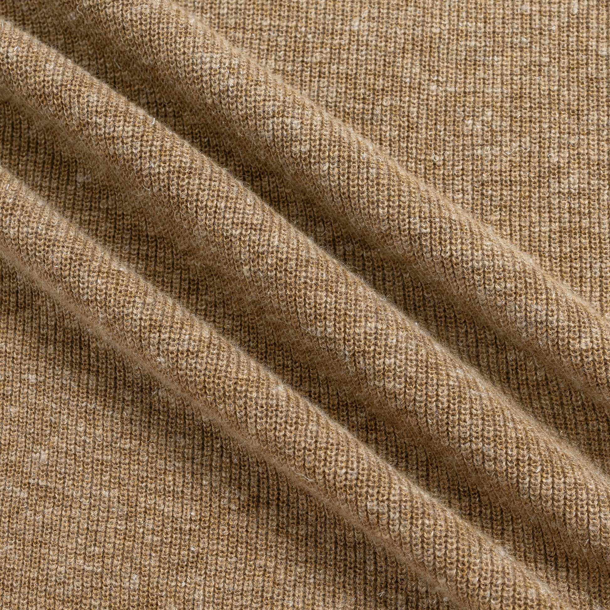 Rib Knit Polo Shirt