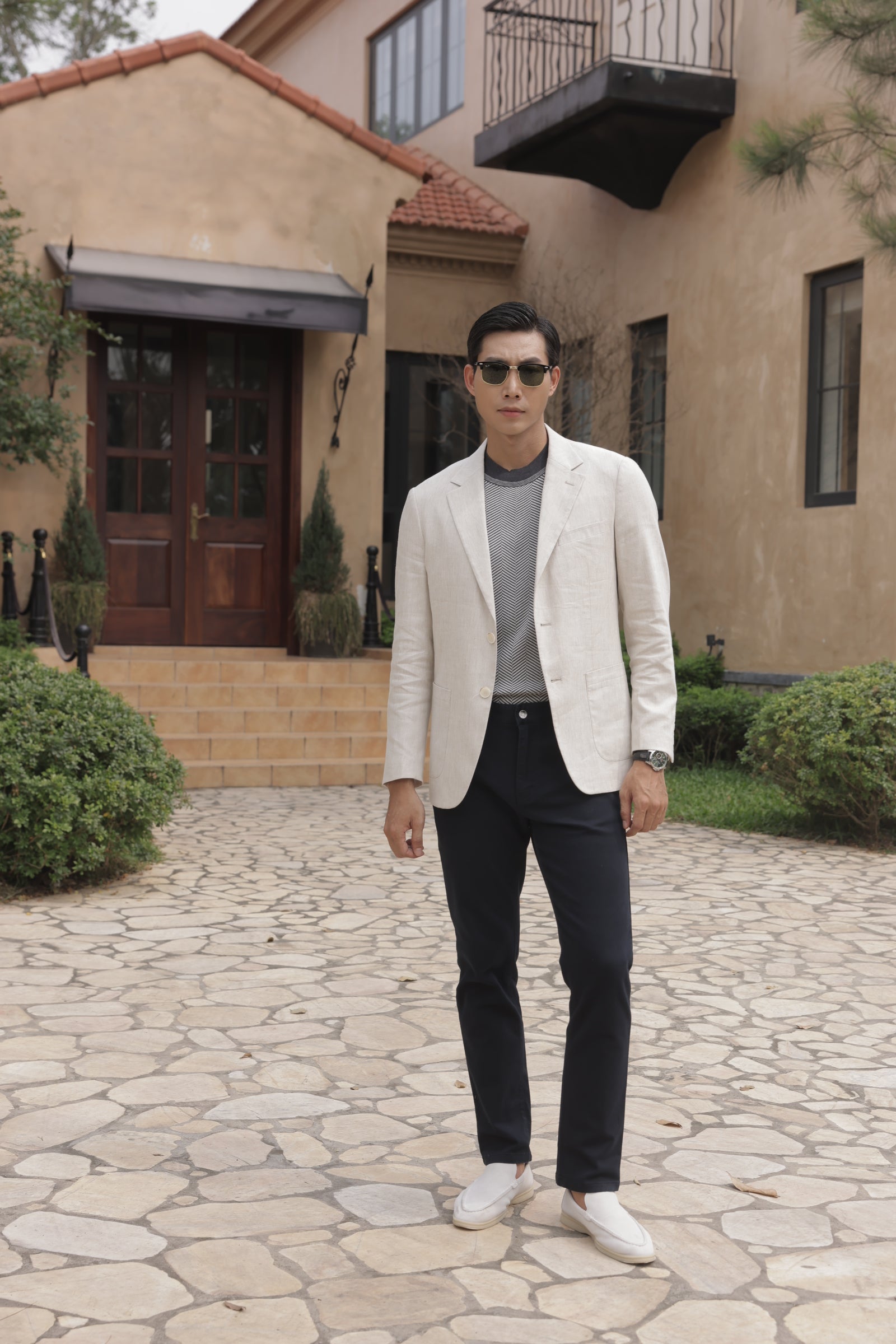 Cotton Luxe Straight Fit Jeans