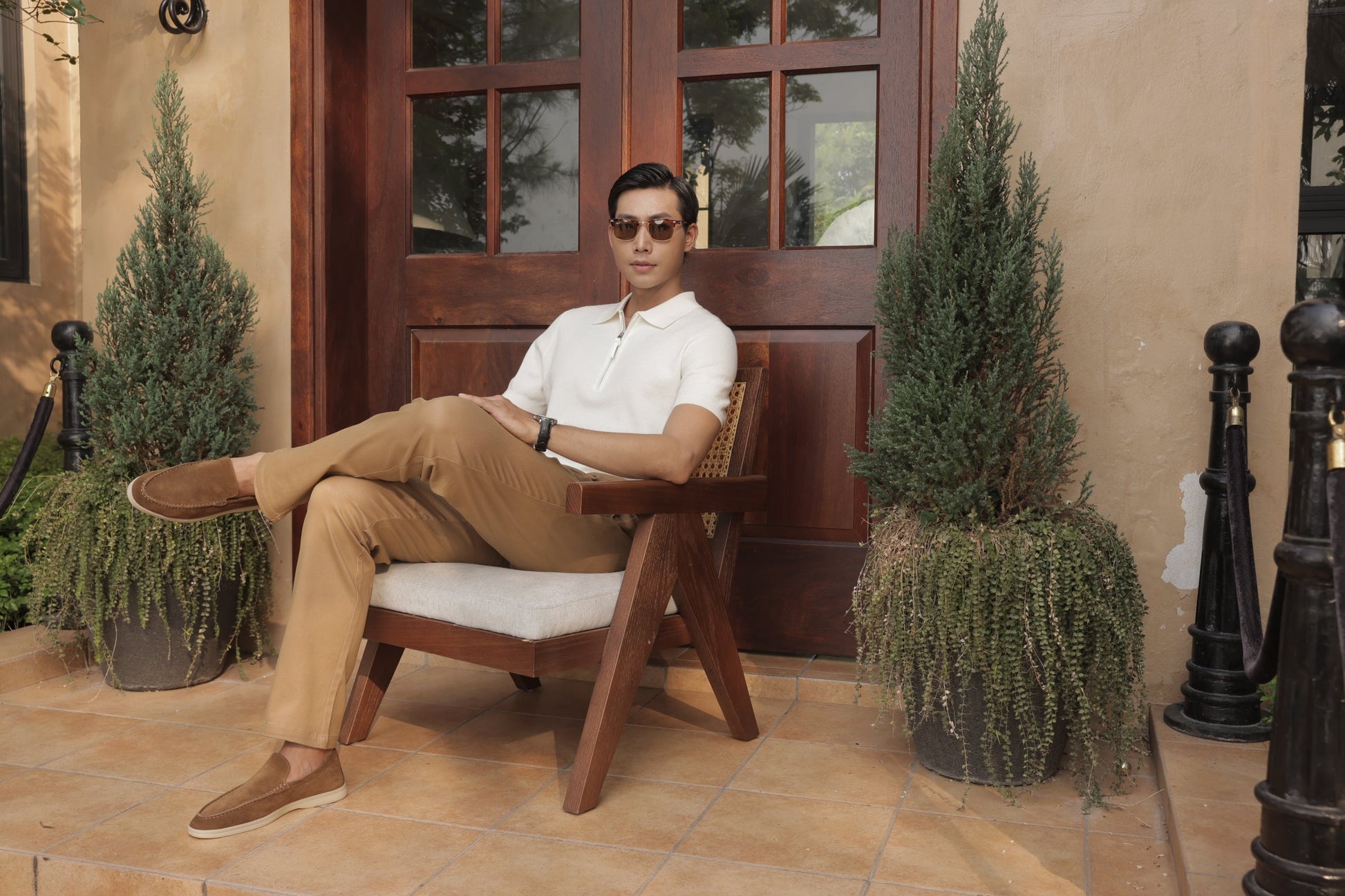 Mongtoghi Knit Polo Shirt