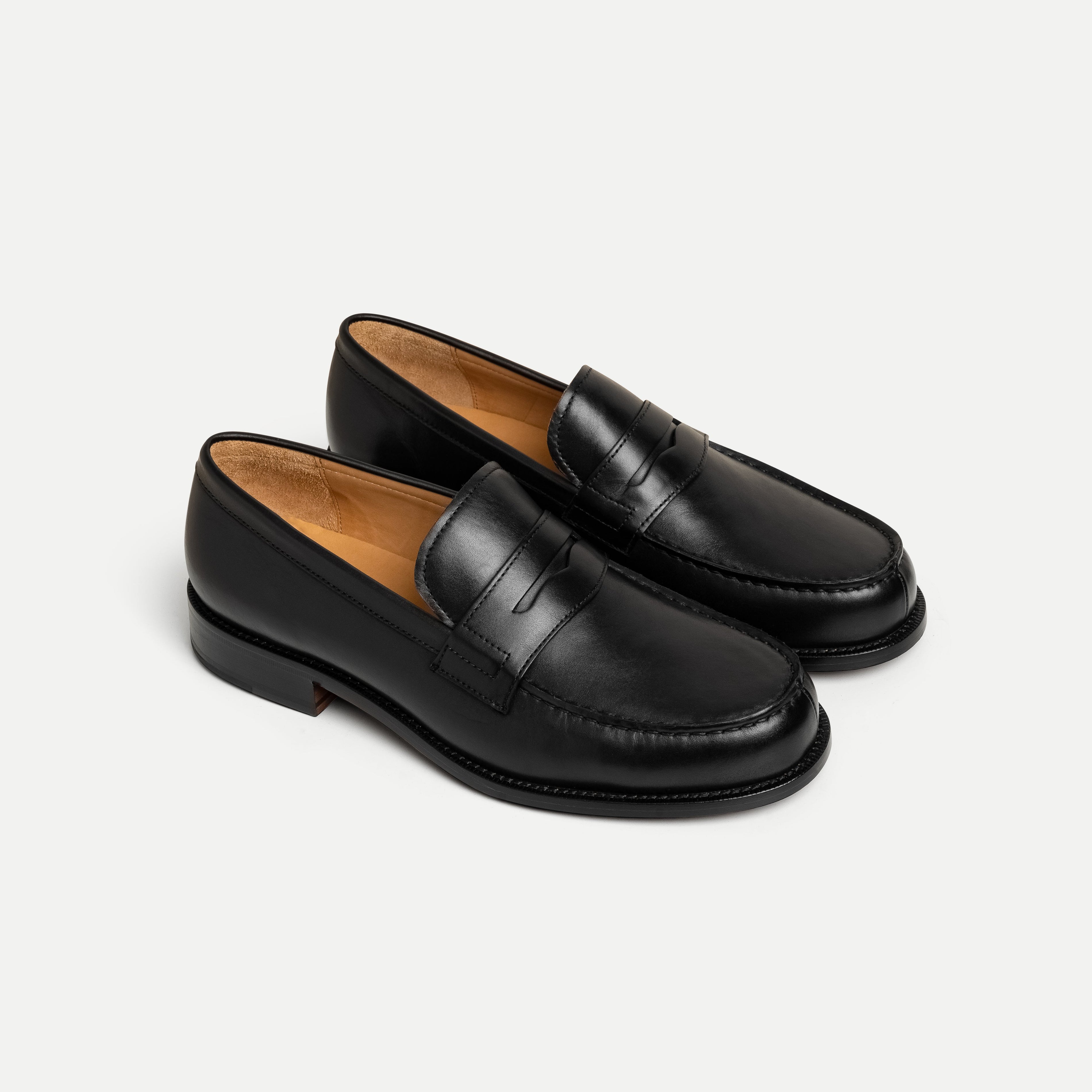 Nappa Leather Penny Loafers