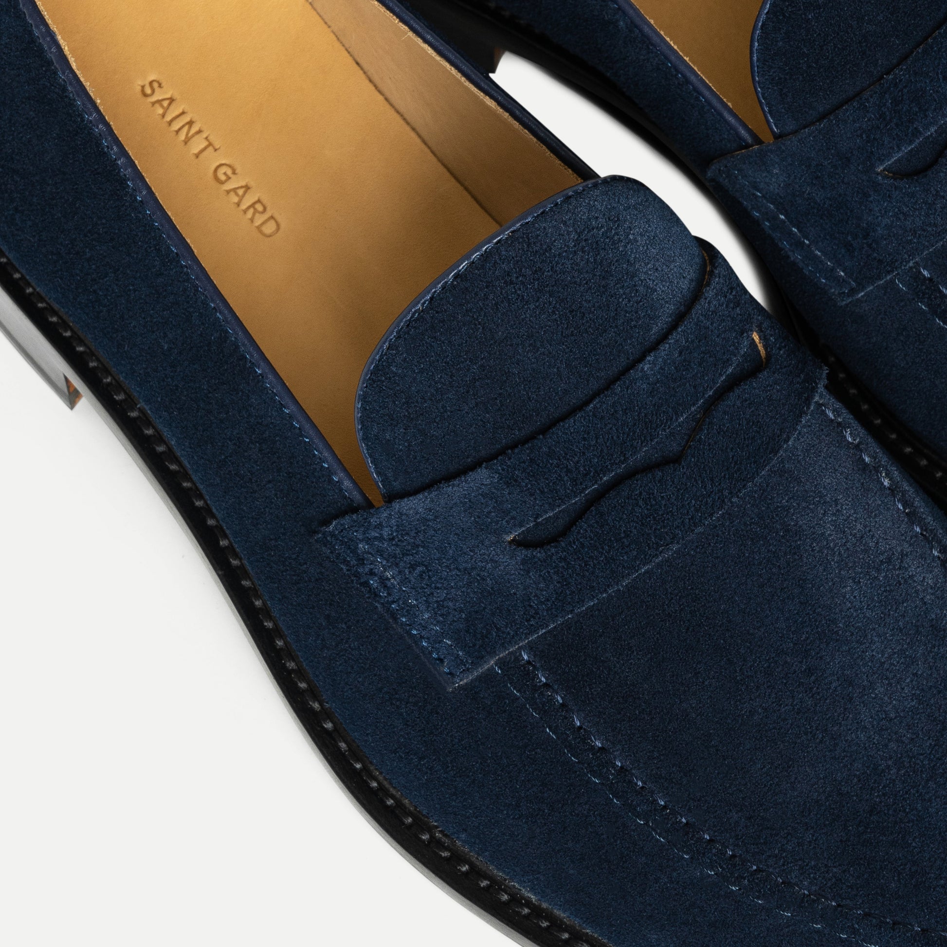 Suede Penny Loafers