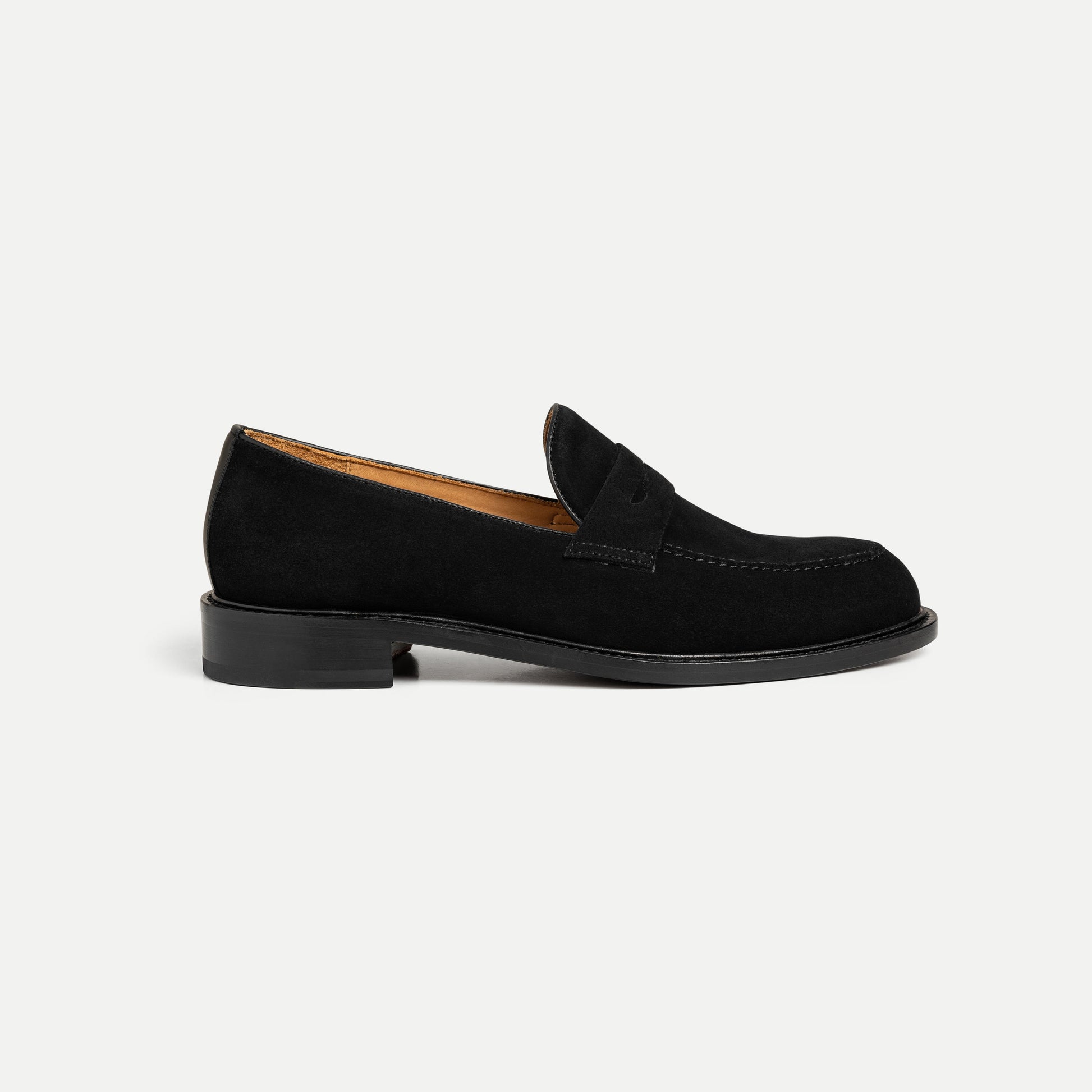 Suede Penny Loafers