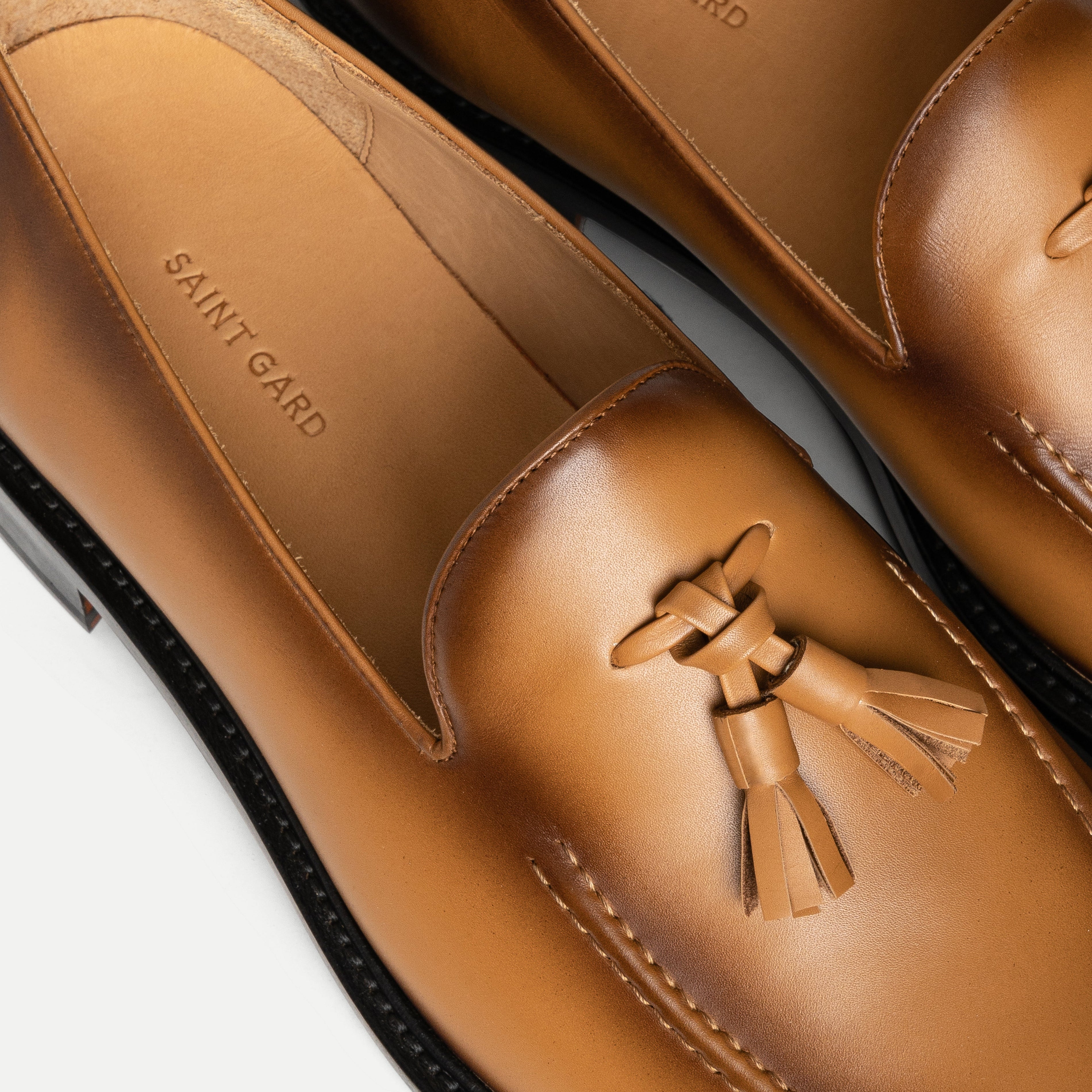 Patina Tassel Loafers