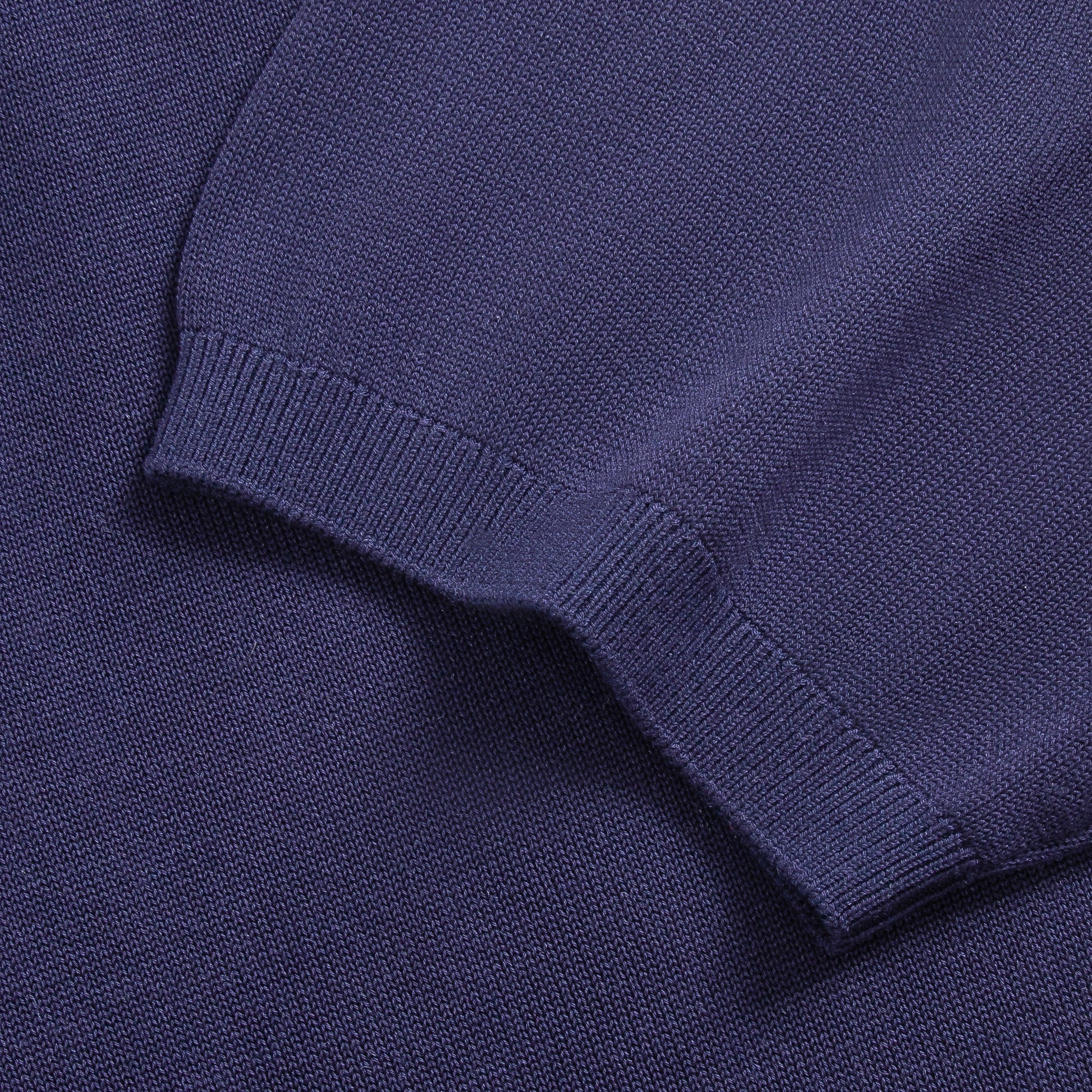 Knit Piqué Zip Polo Shirt