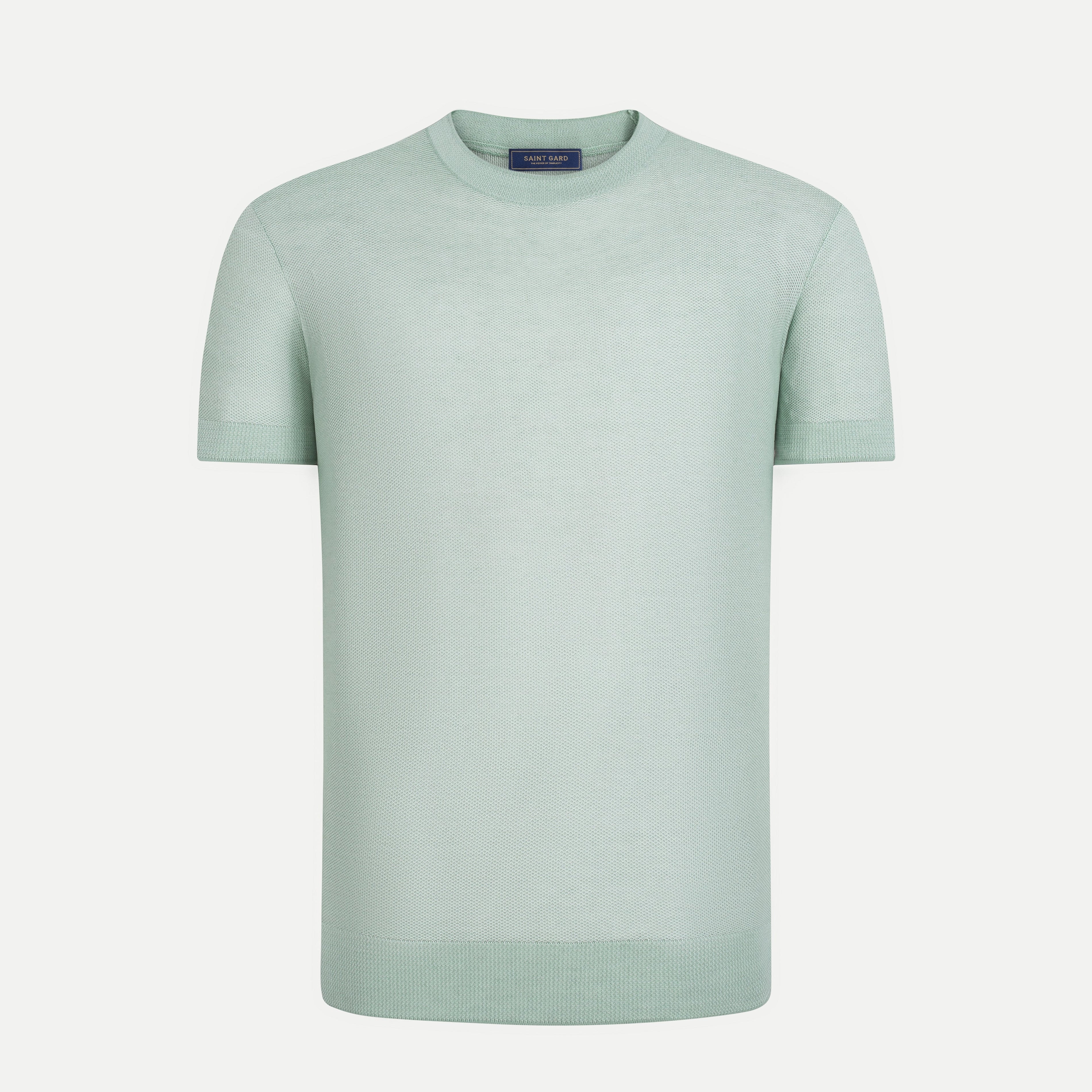 Knit Crewneck T-Shirt