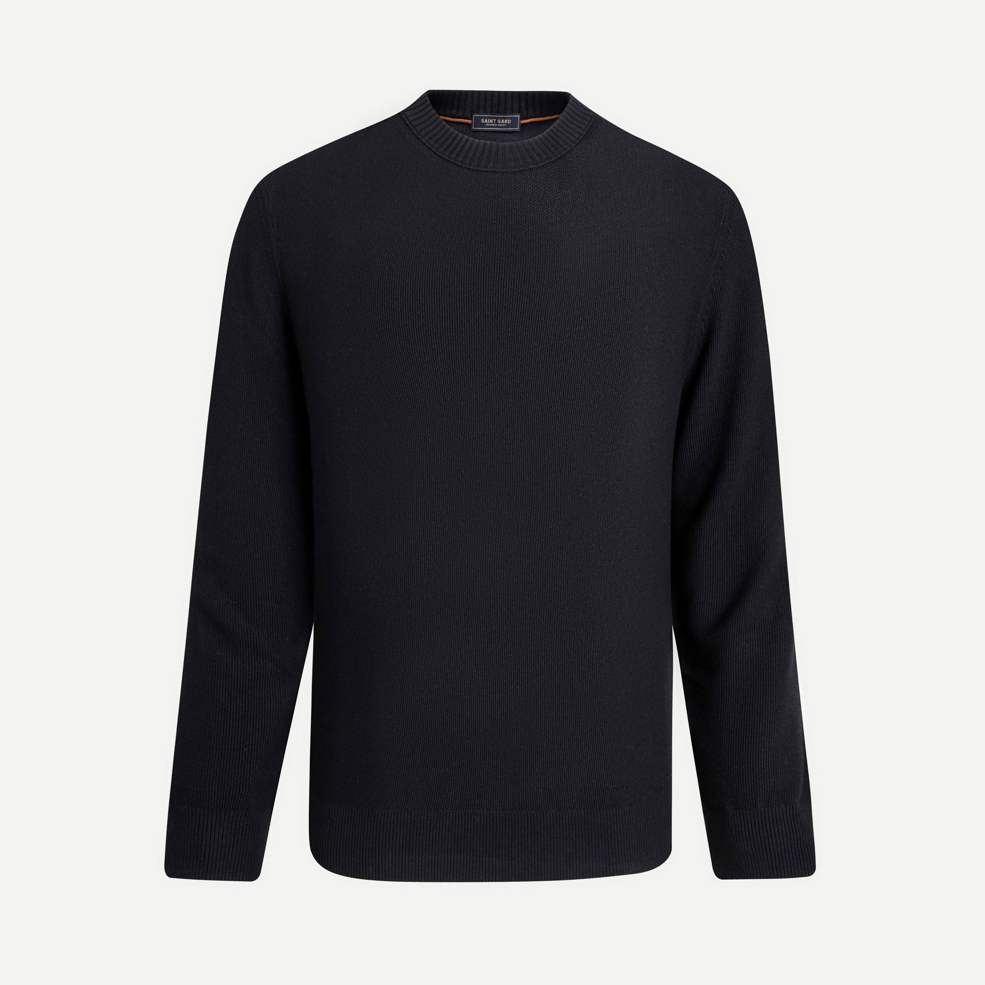 Minimal Crewneck Knit Sweater