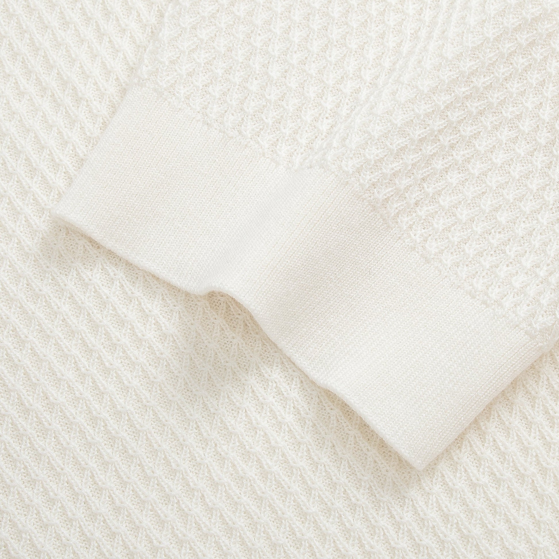 Mercerized Wool Polo Shirt