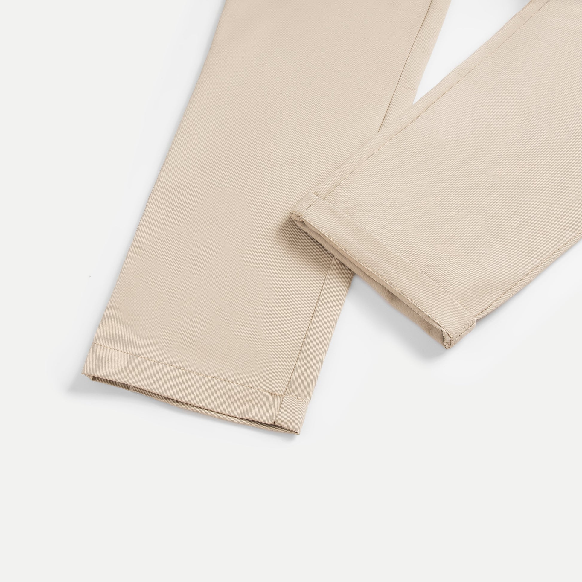 Premium Kaki Straight Fit Trousers