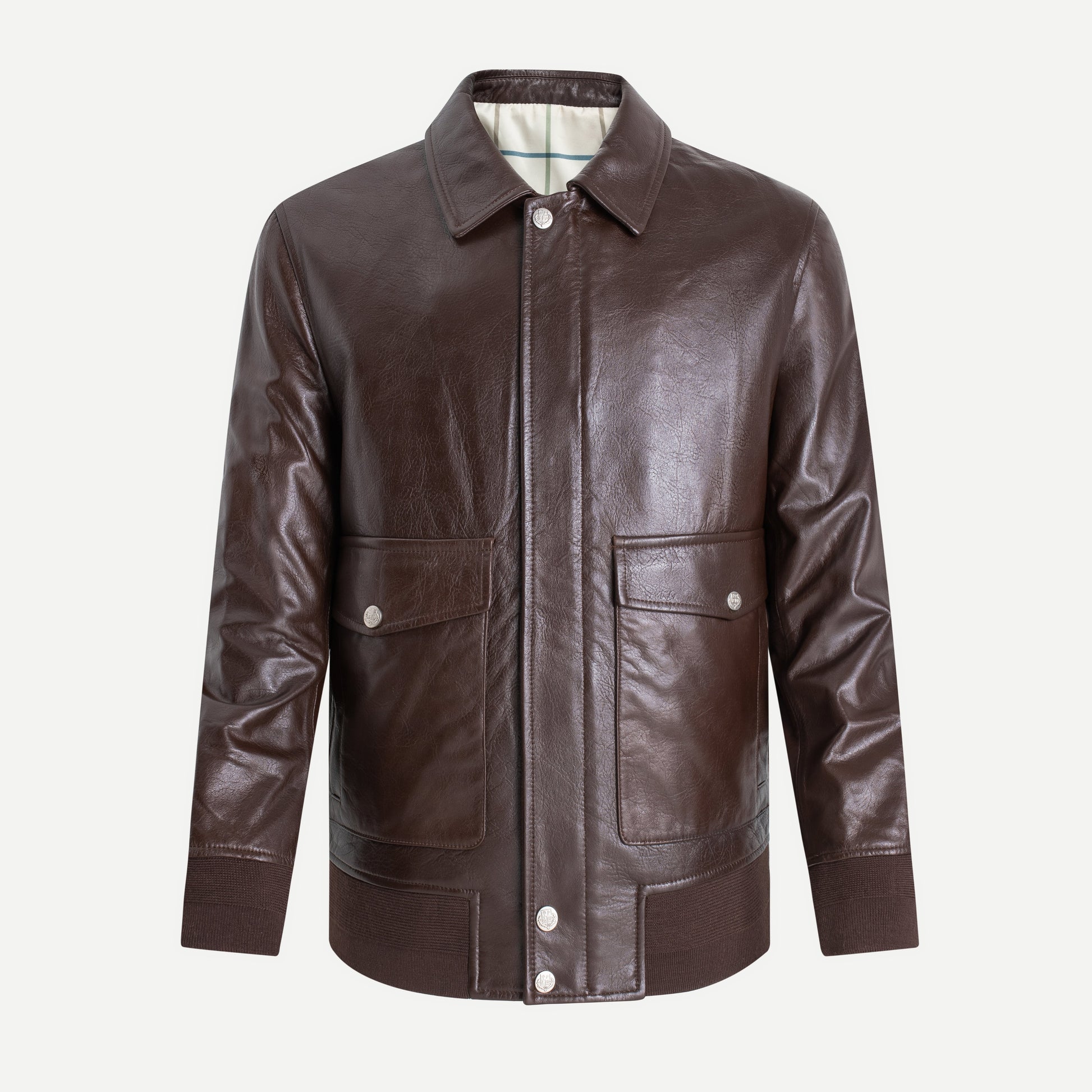 Classic Blouson Leather Jacket