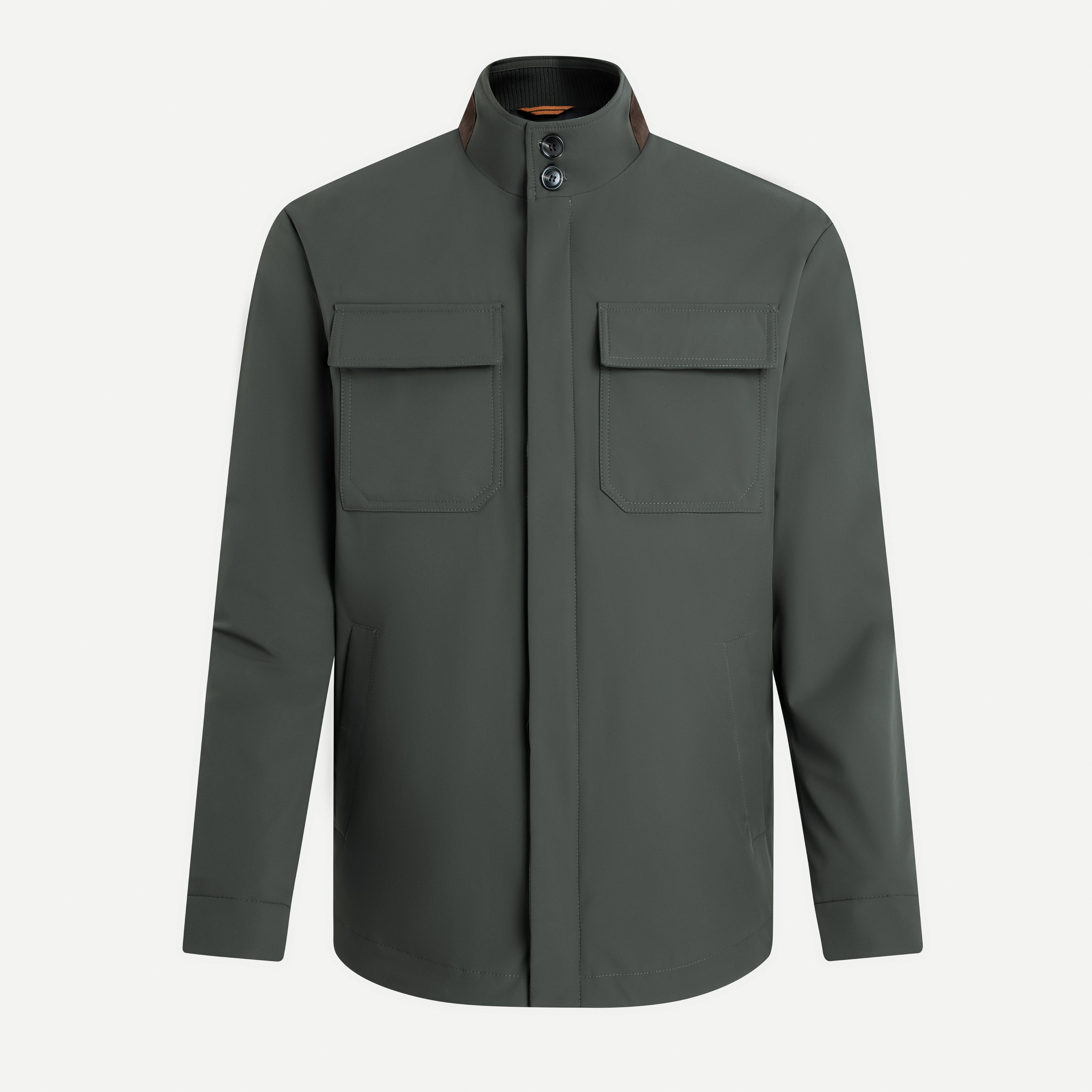 Technical Fabric Blouson Jacket