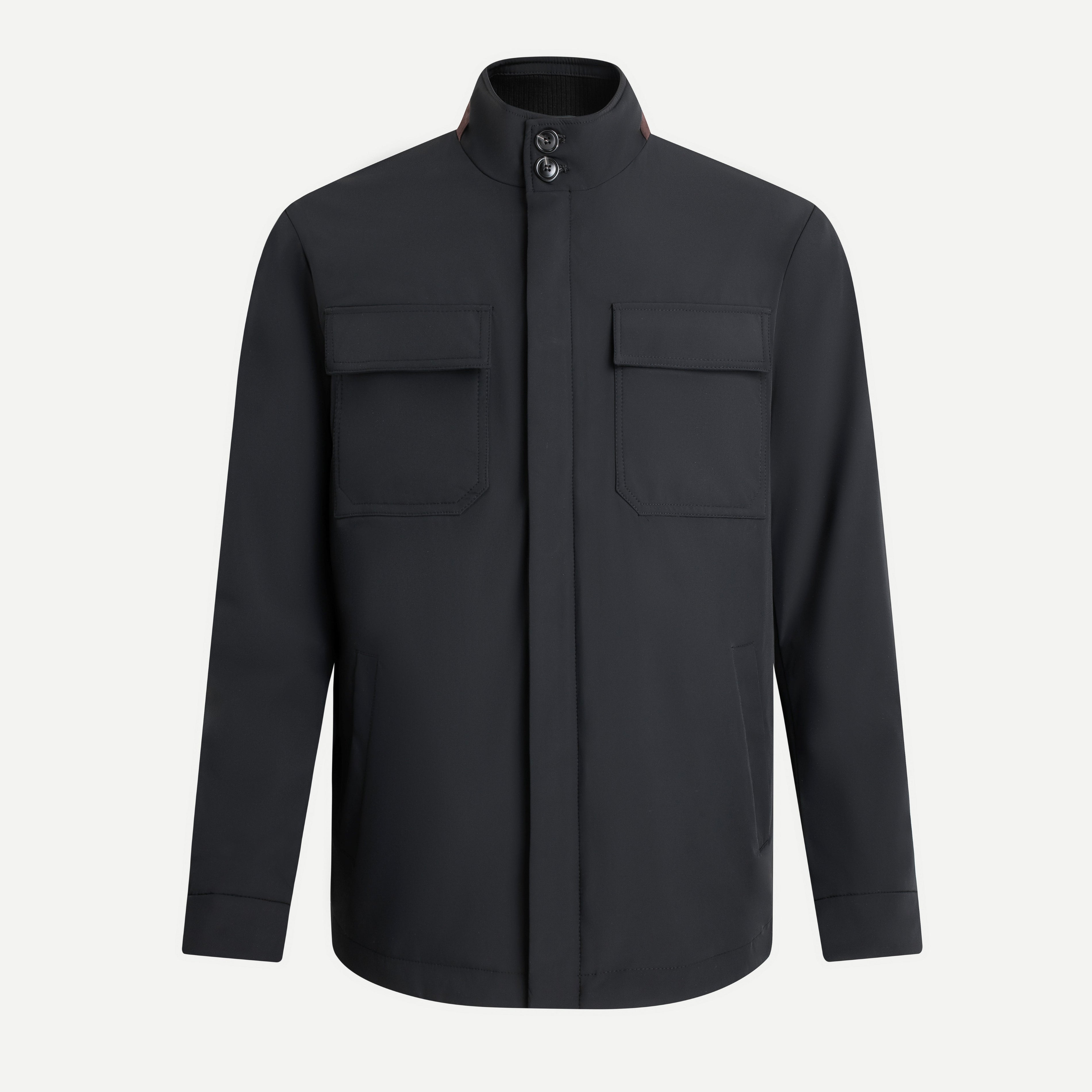Technical Fabric Blouson Jacket