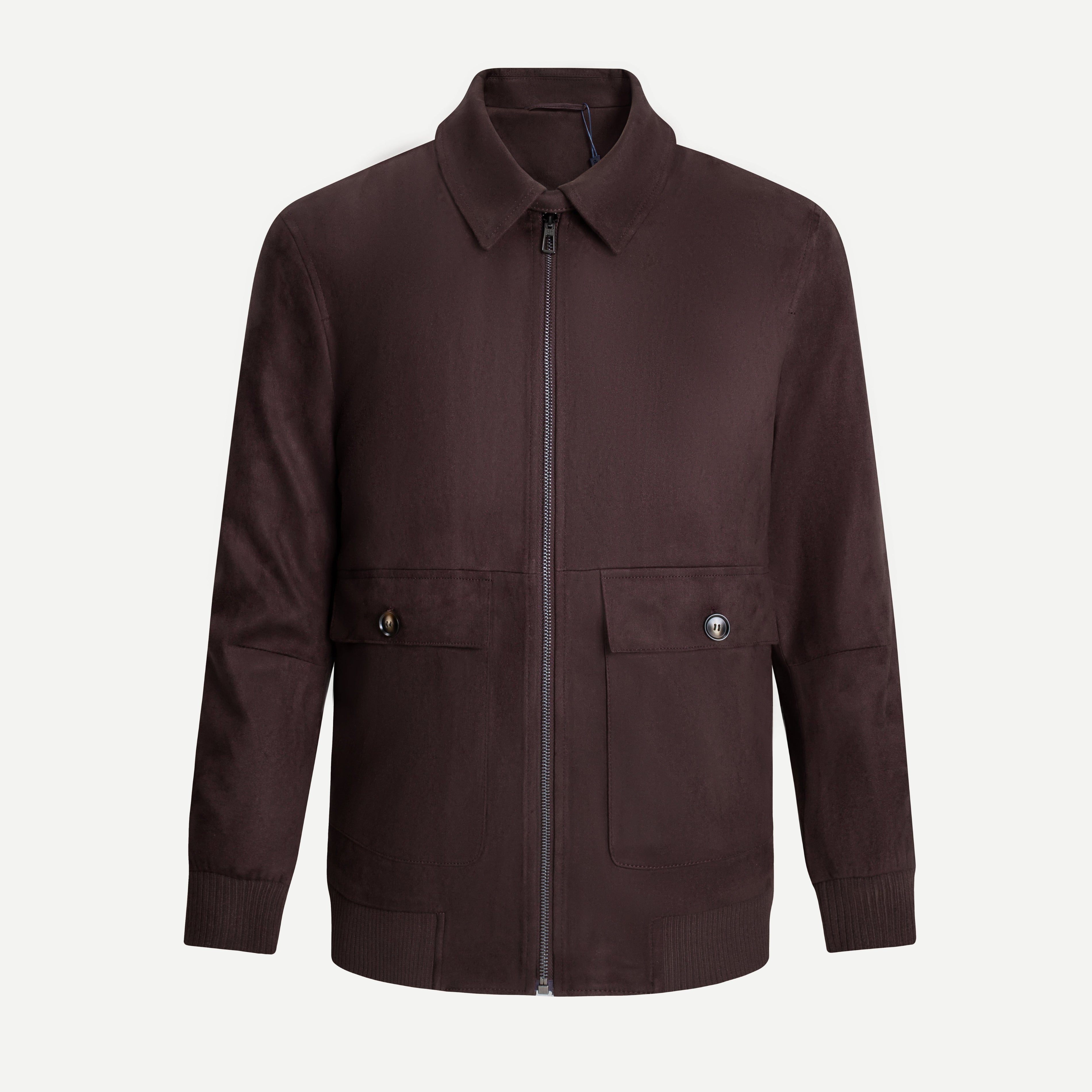 Premium Suede Blouson Jacket
