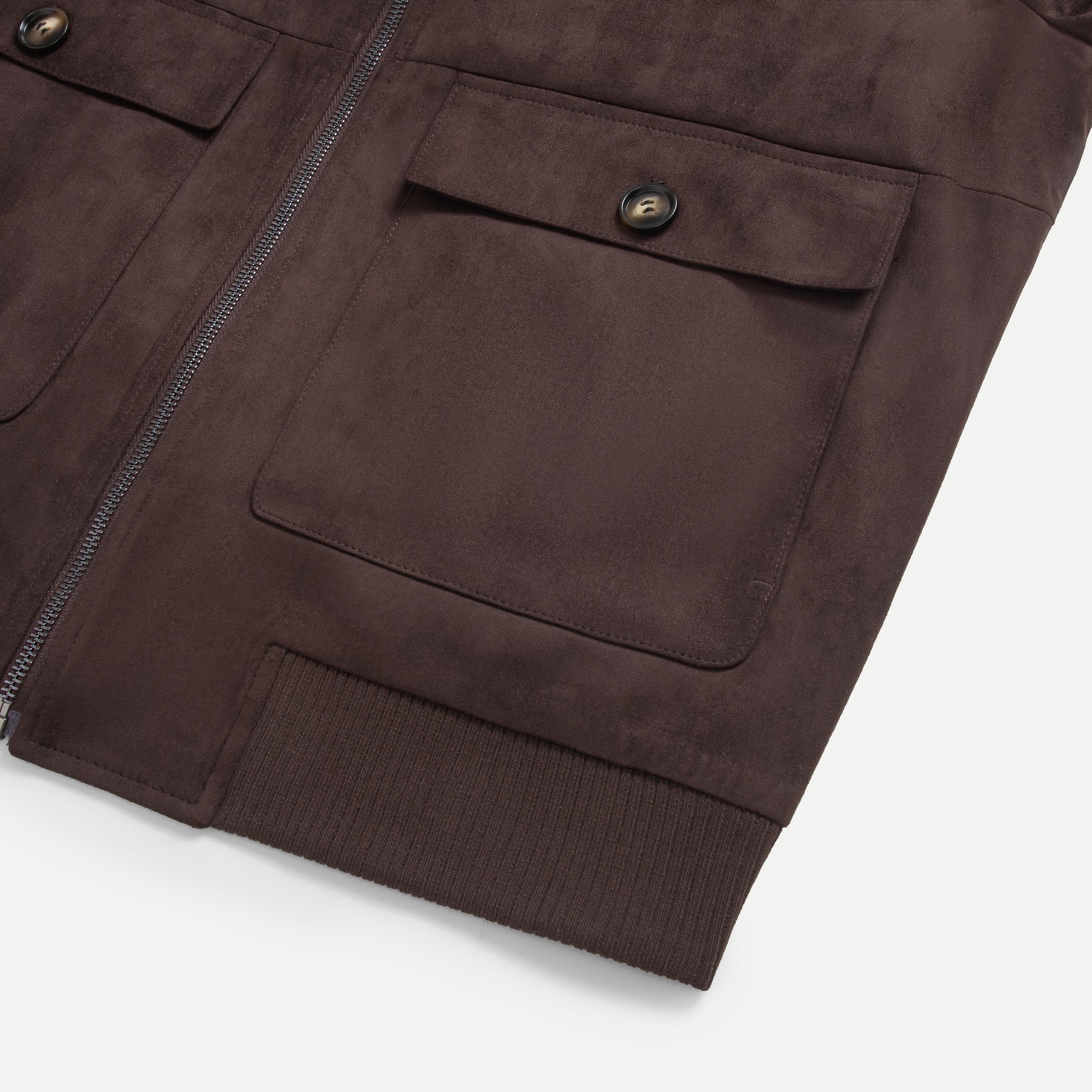 Premium Suede Blouson Jacket