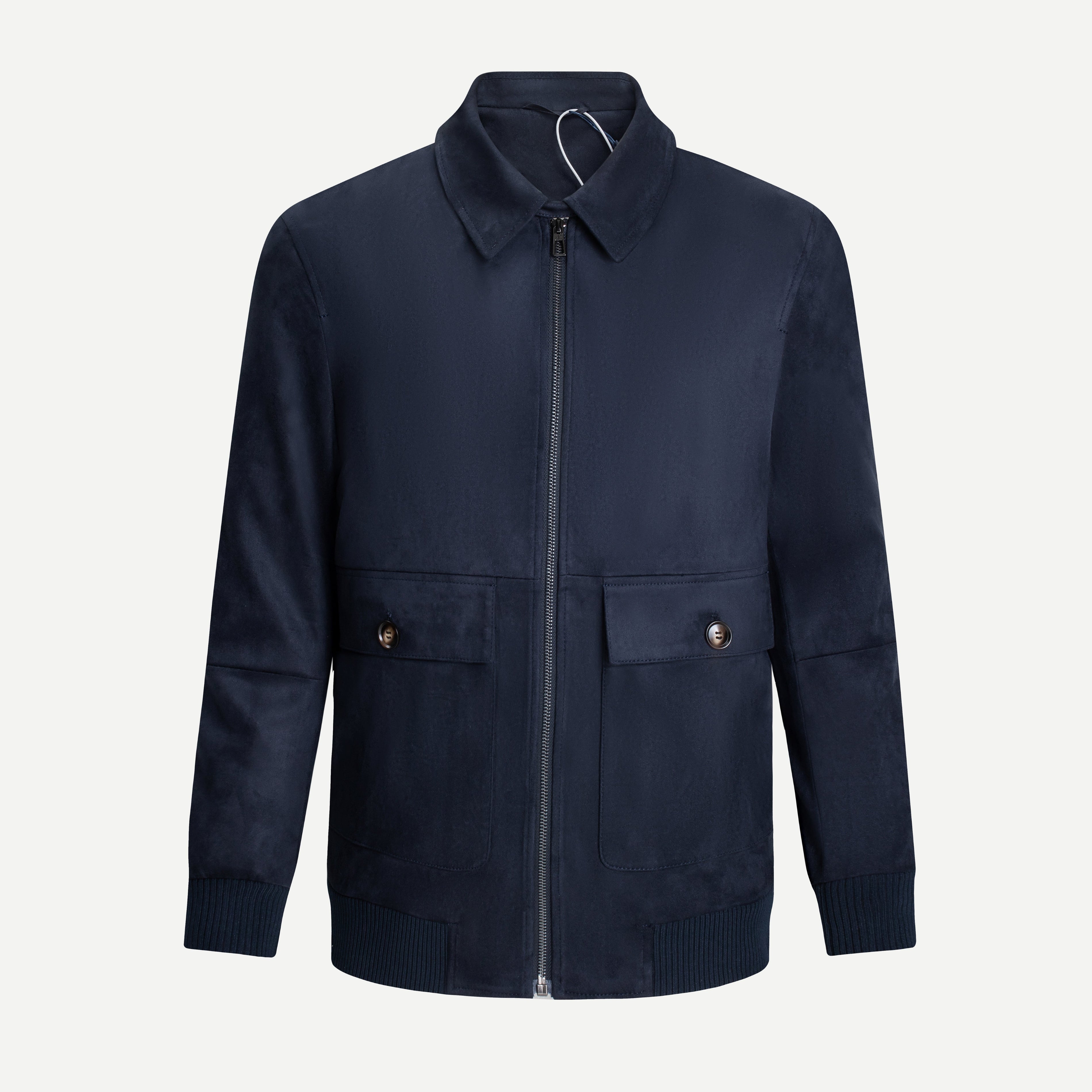 Premium Suede Blouson Jacket