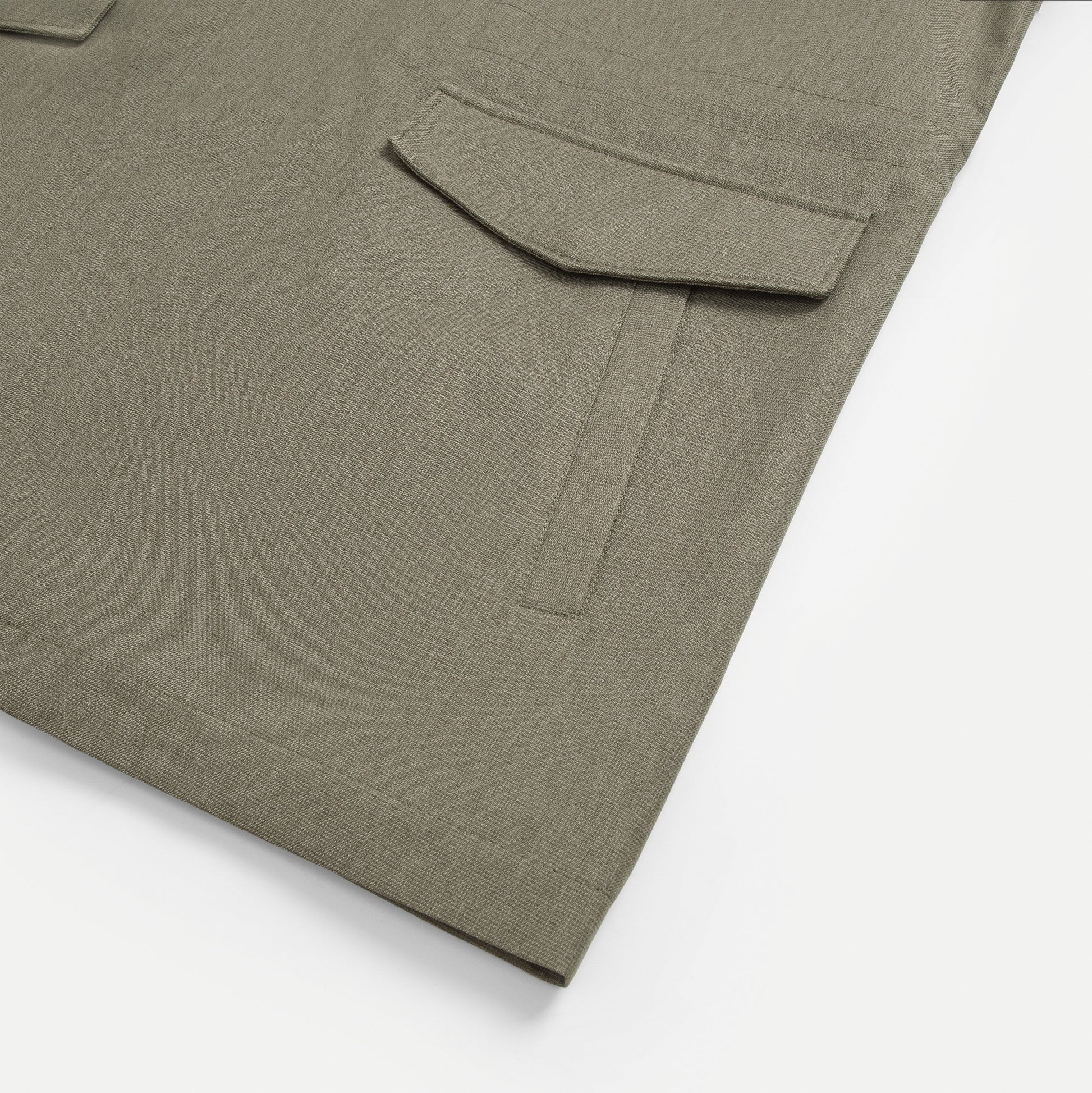 Cotton Twill Cargo Jacket