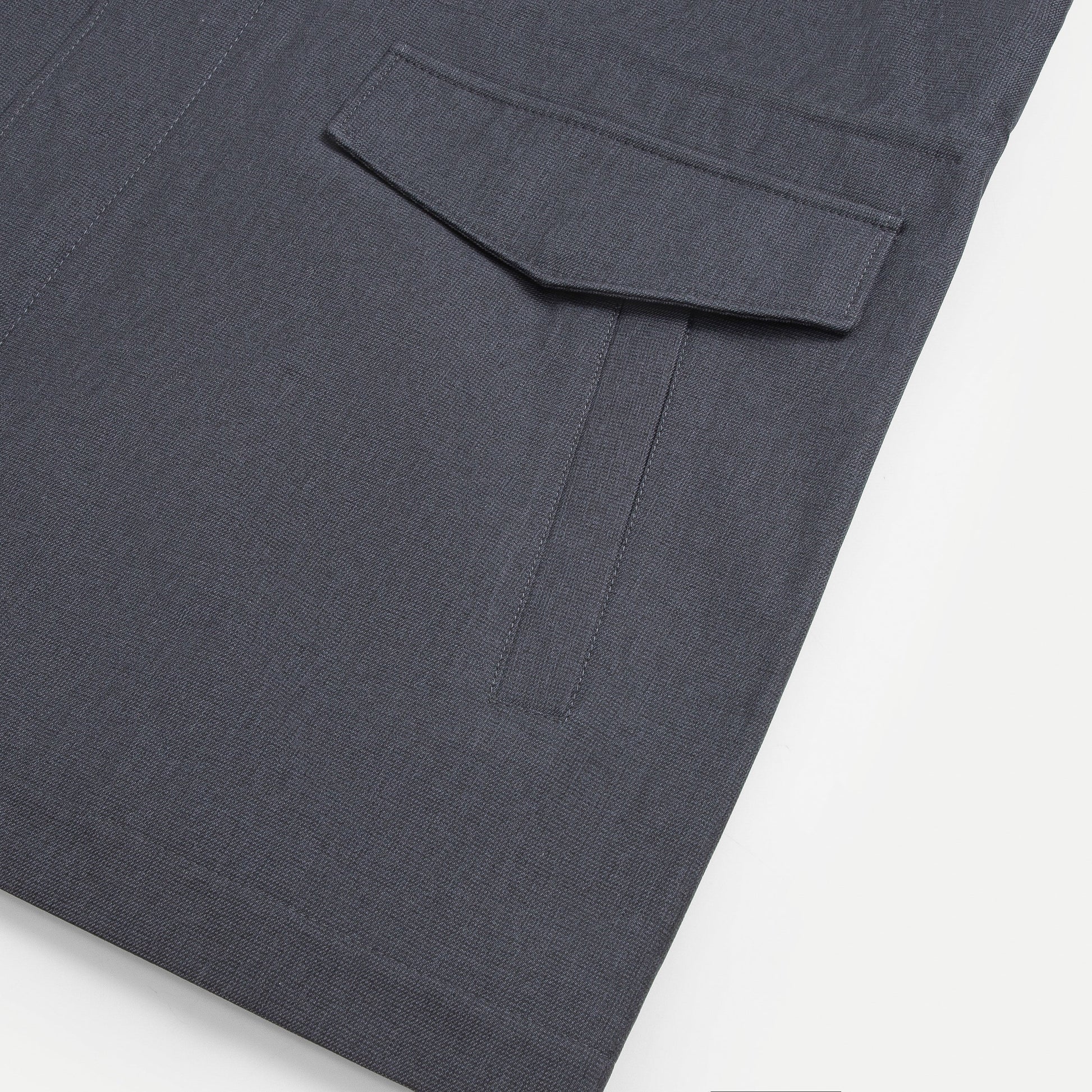 Cotton Twill Cargo Jacket