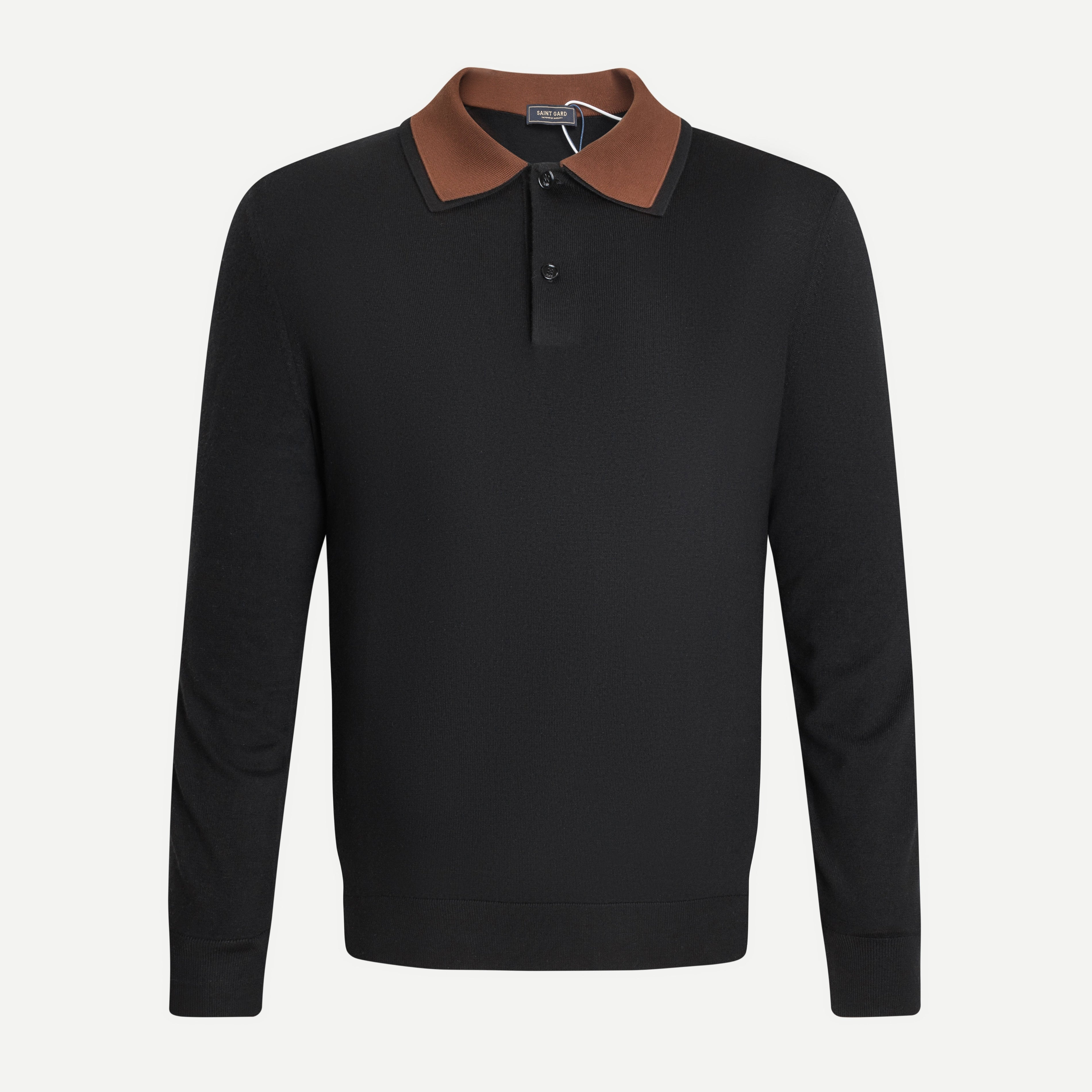 Double-Layer Knit Sweater