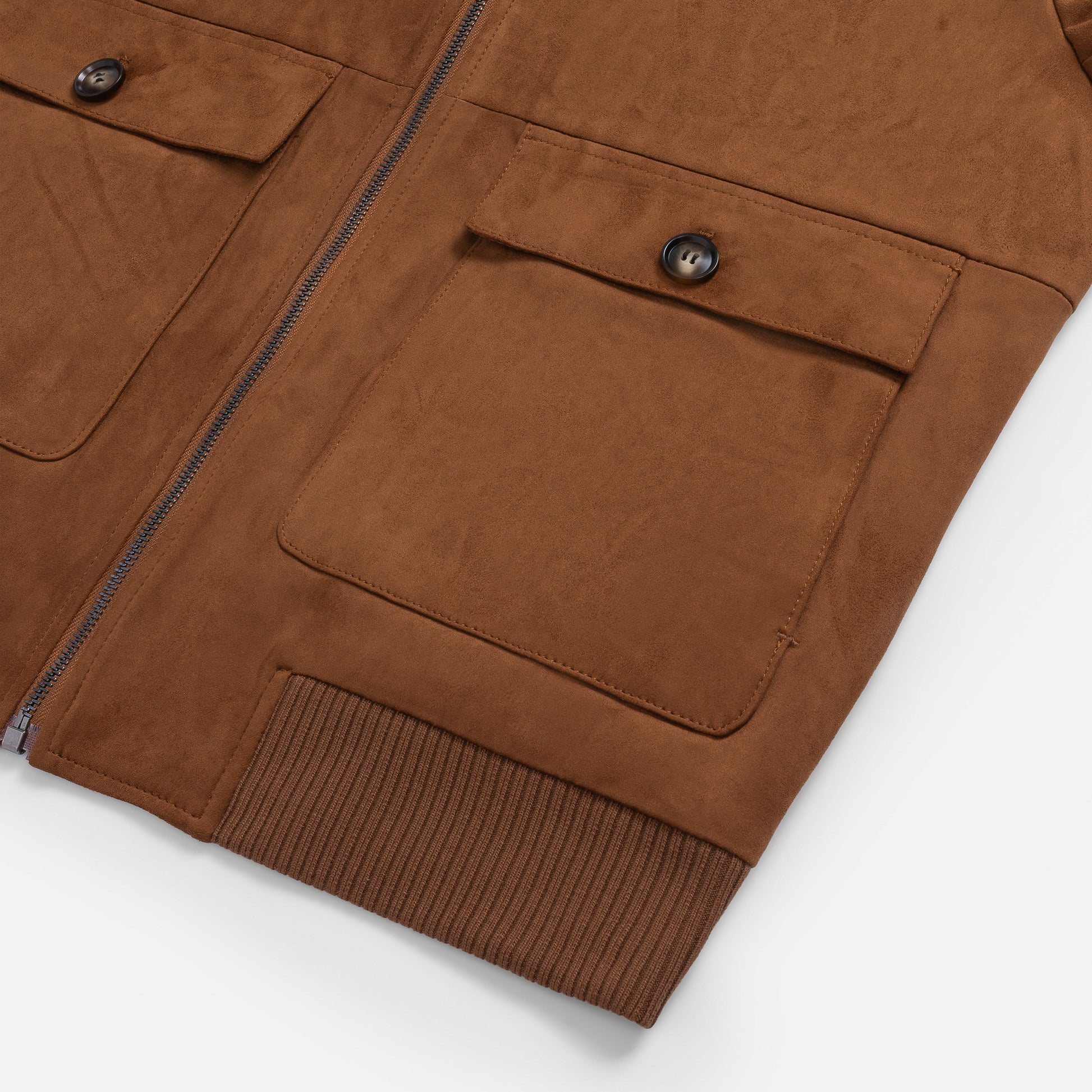 Premium Suede Blouson Jacket