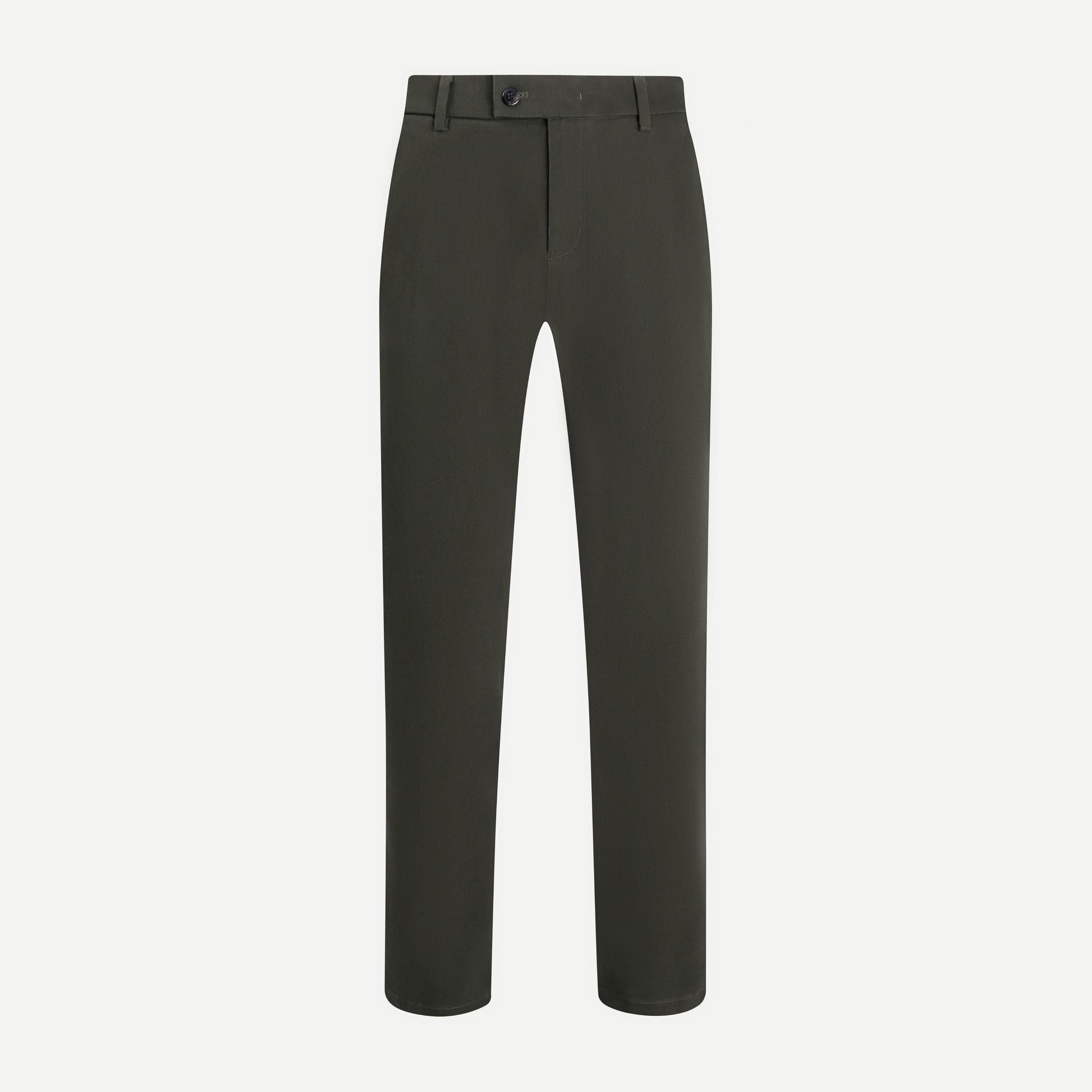 Cotton Twill Kaki Trousers