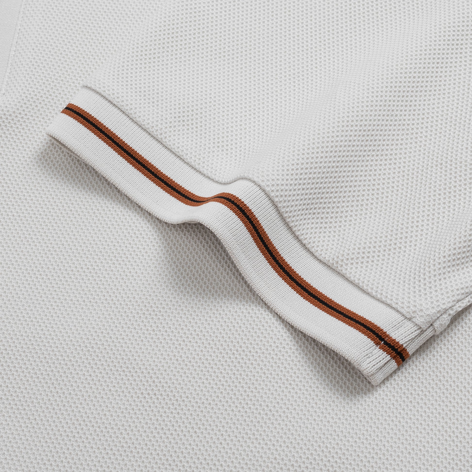 Pique Zip Collar Polo Shirt