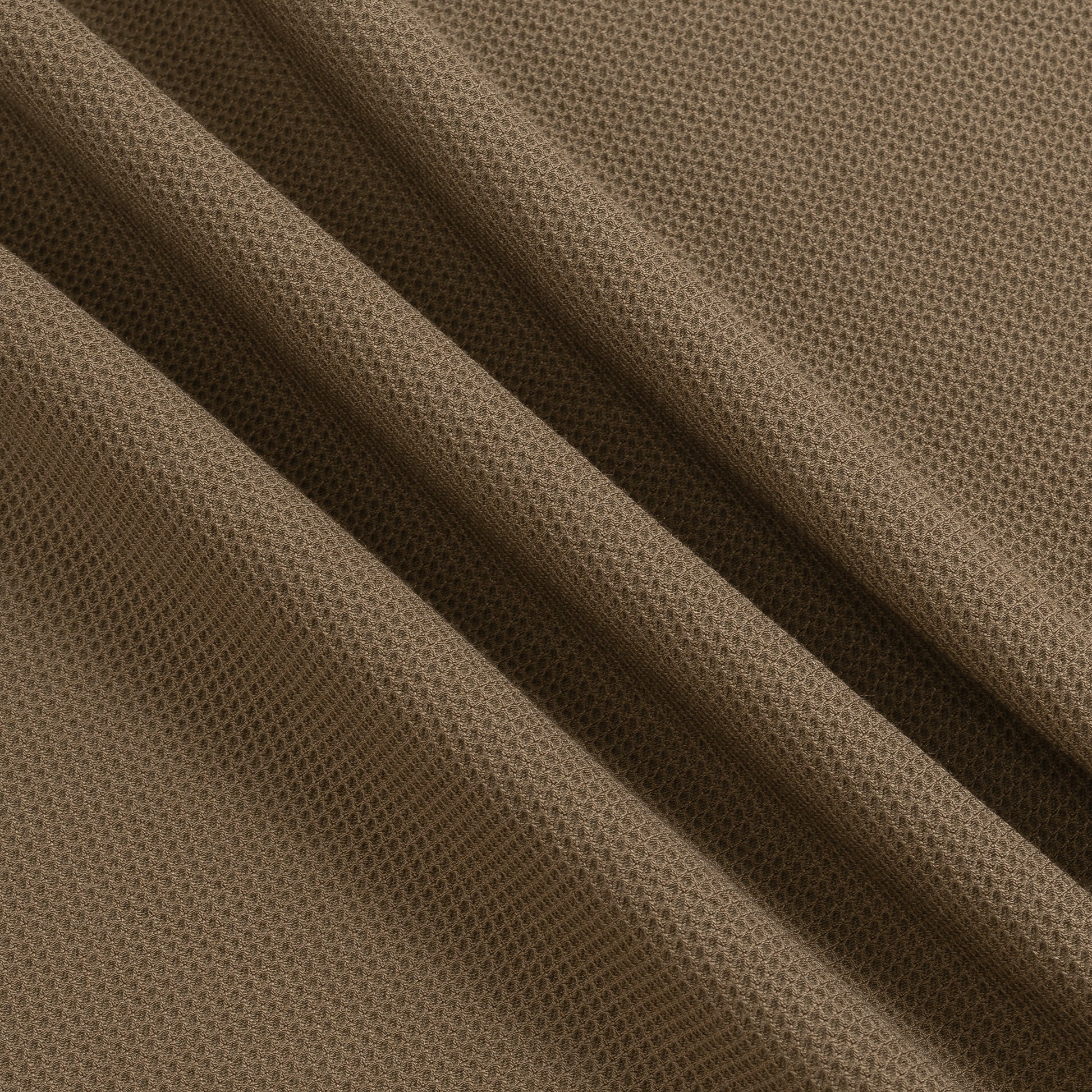 Pique Zip Collar Polo Shirt