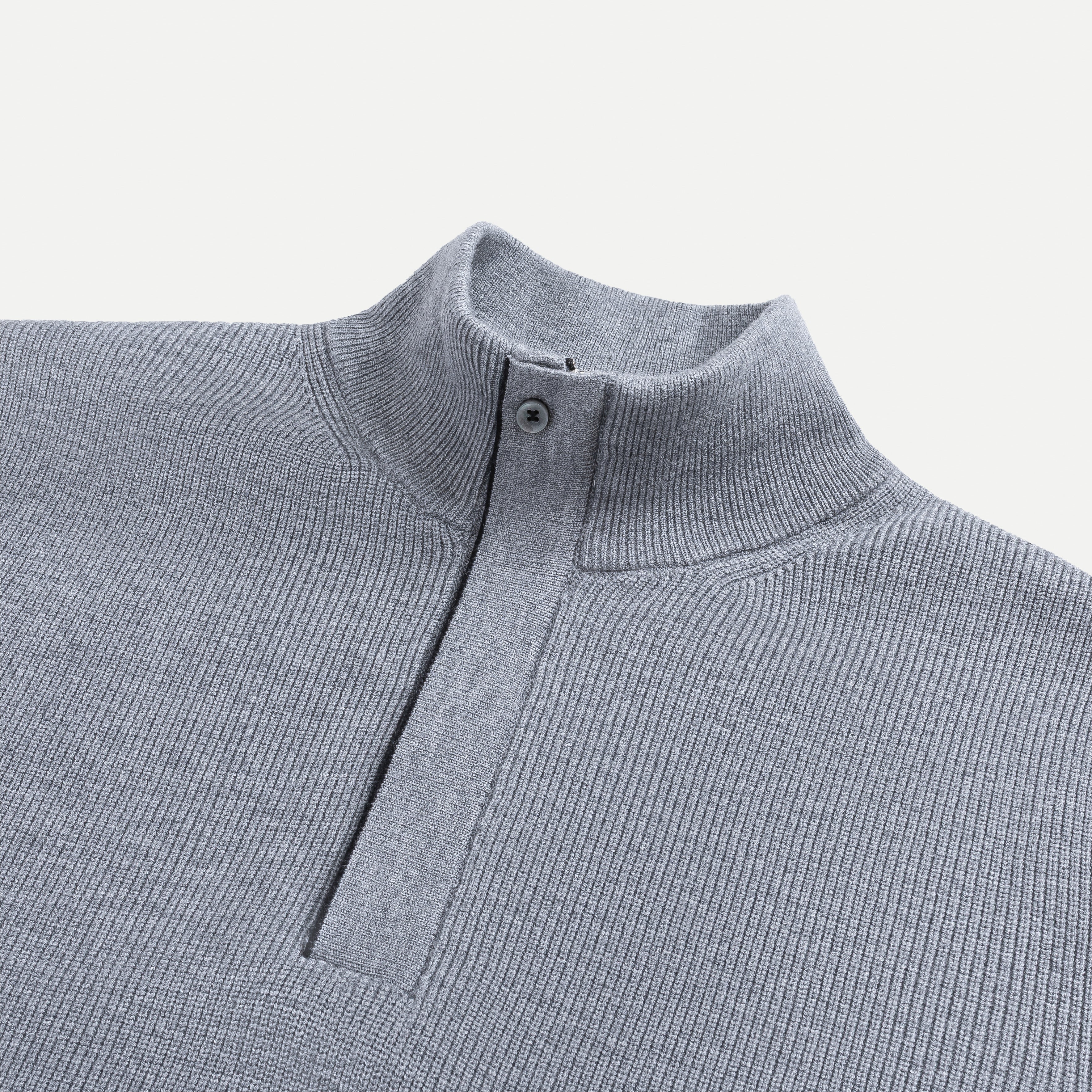 Buttoned Turtleneck Knit Sweater – SAINT GARD GLOBAL