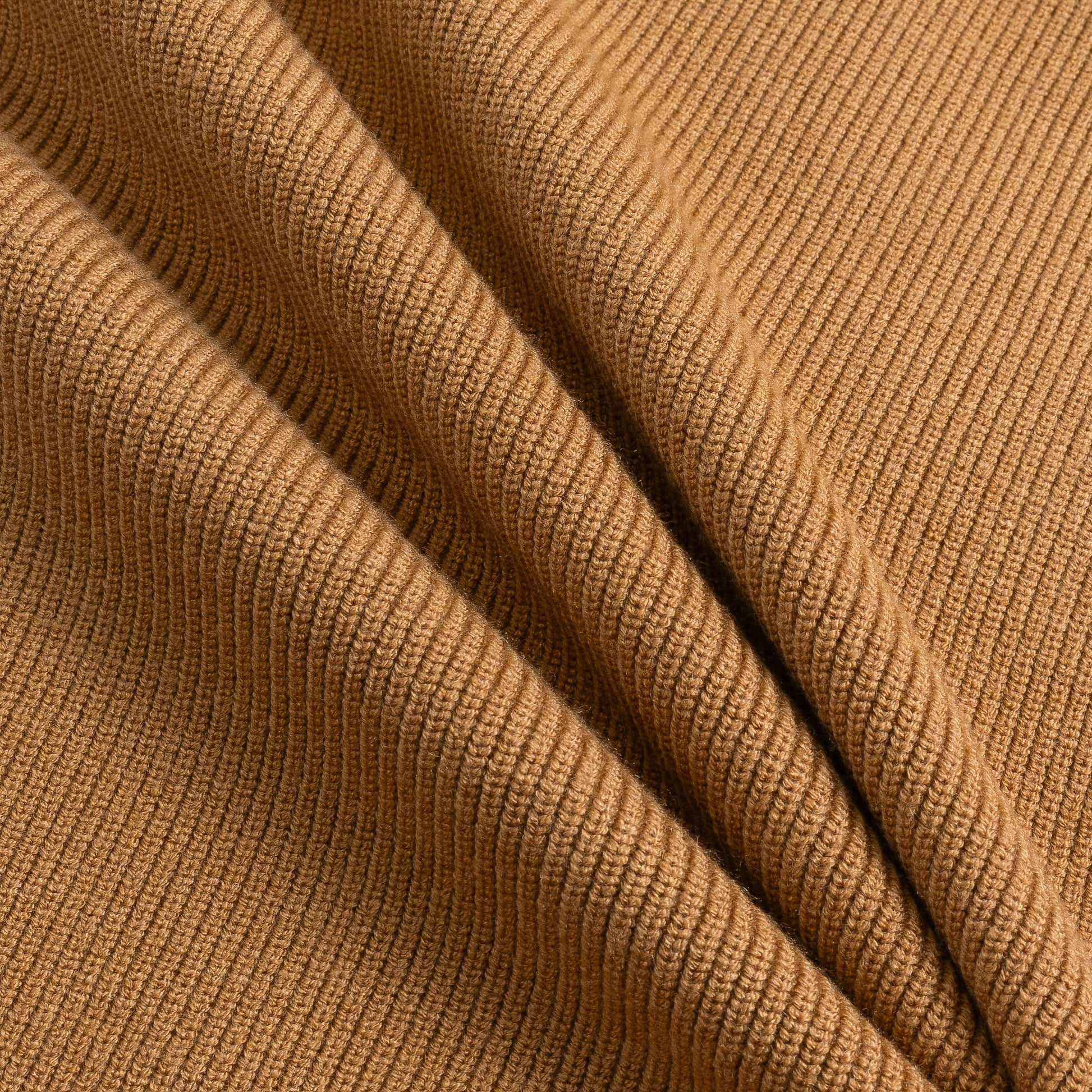 Buttoned Turtleneck Knit Sweater