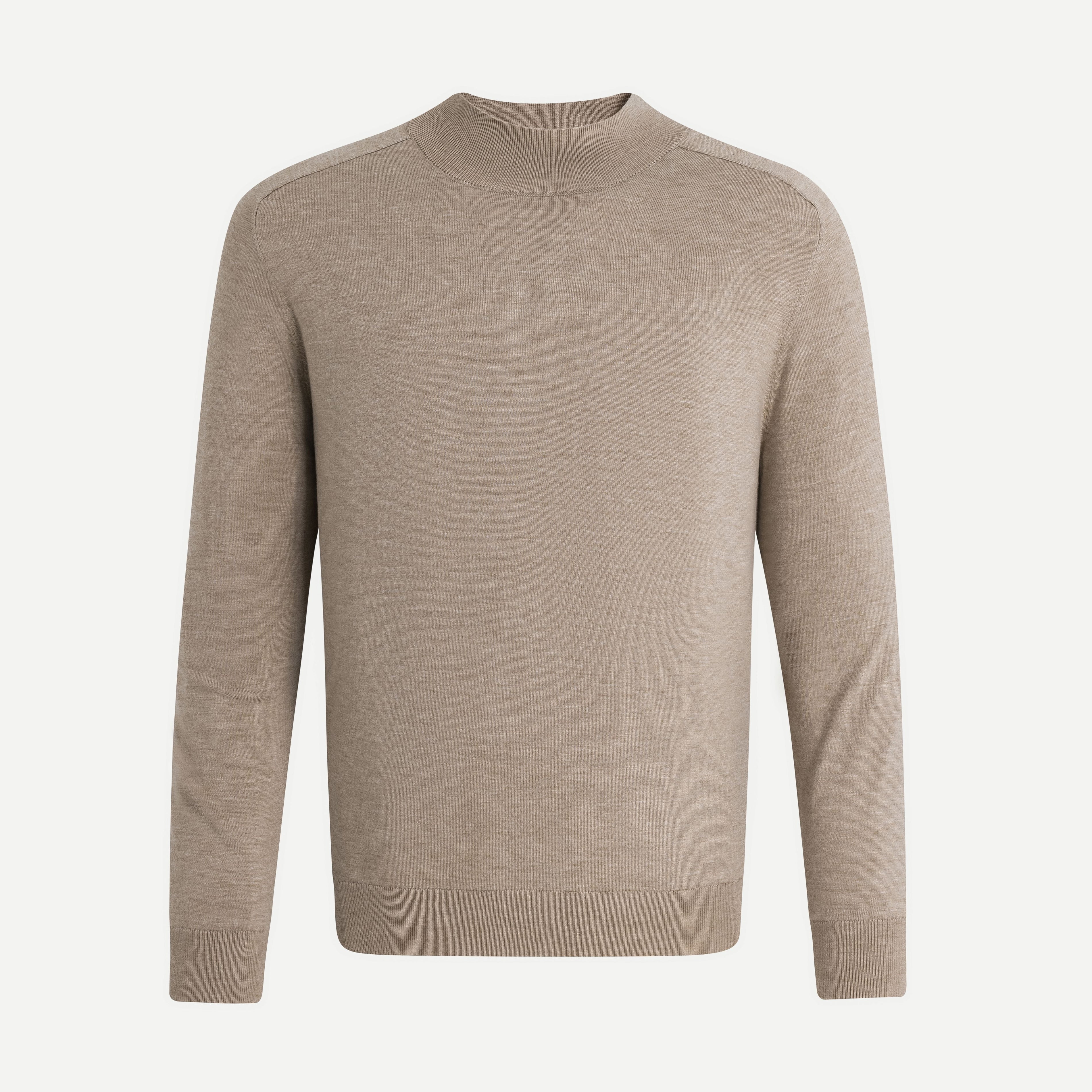 Wool Blend Crewneck Sweater