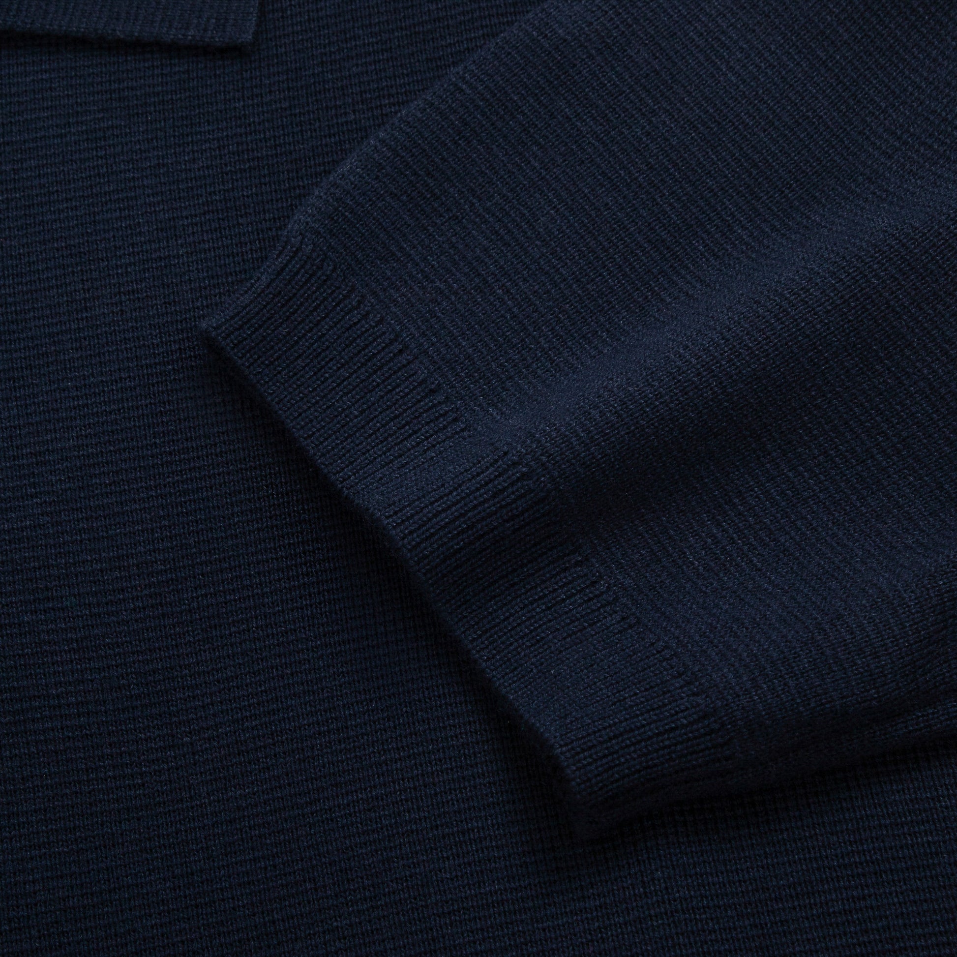 Basic Knit Polo Shirt